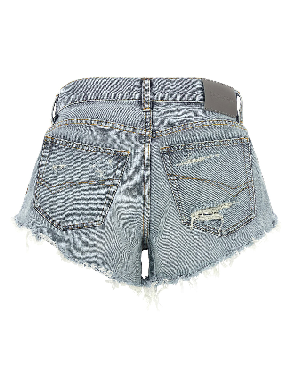 Balenciaga Denim Shorts