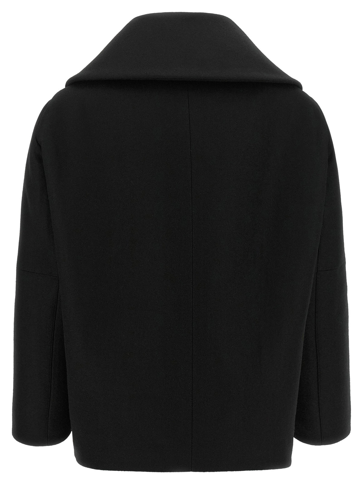 Balenciaga Asymmetrical Neck Caban