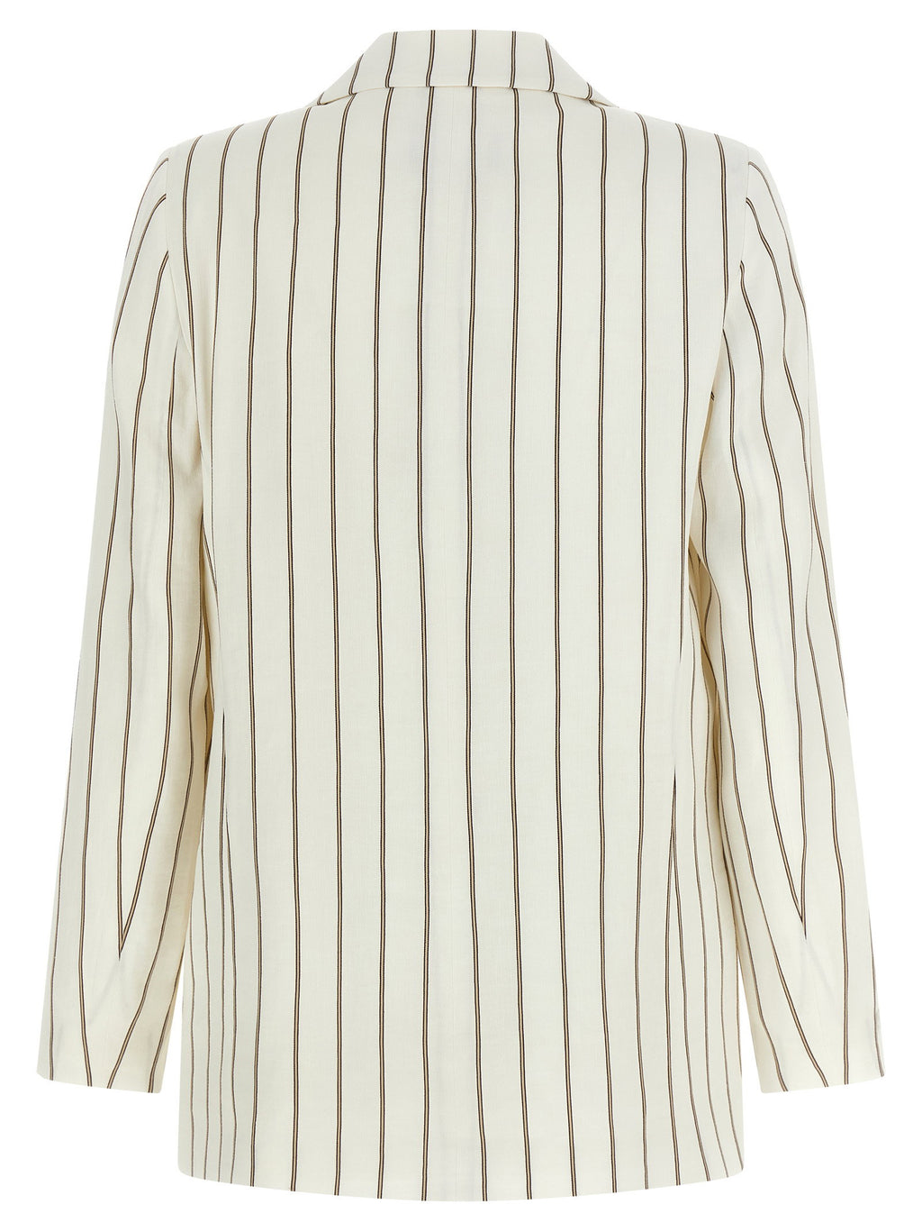 Peserico Pinstripe Twill Blazer