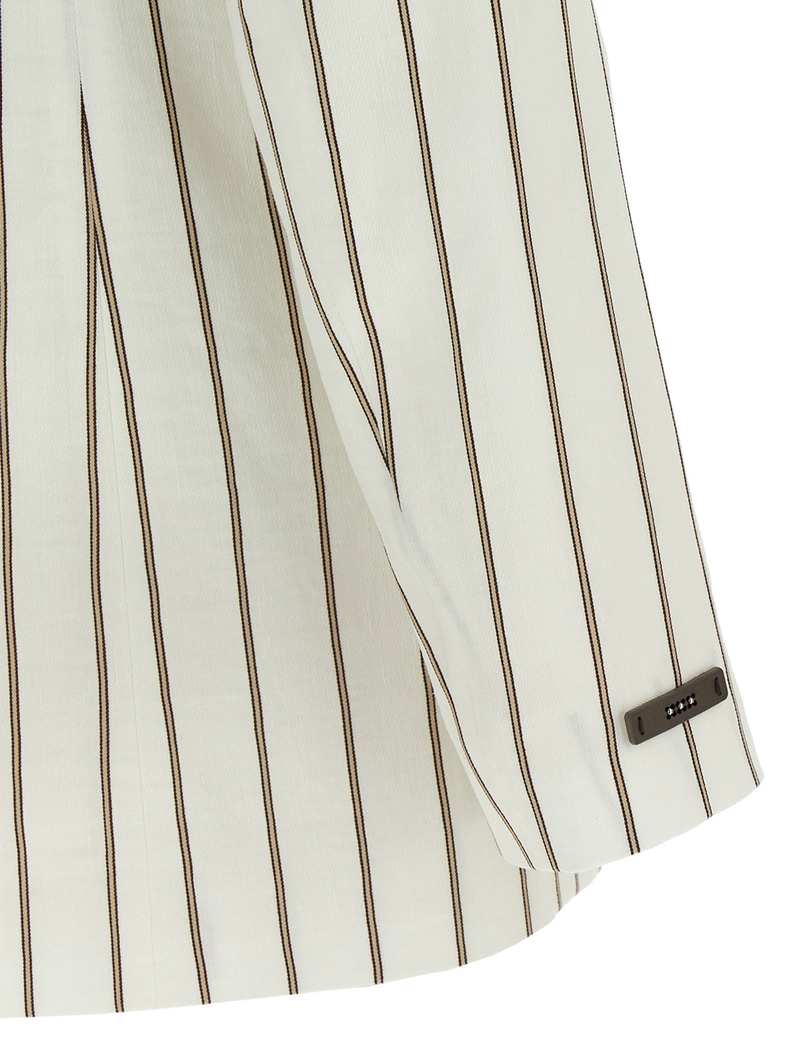 Peserico Pinstripe Twill Blazer