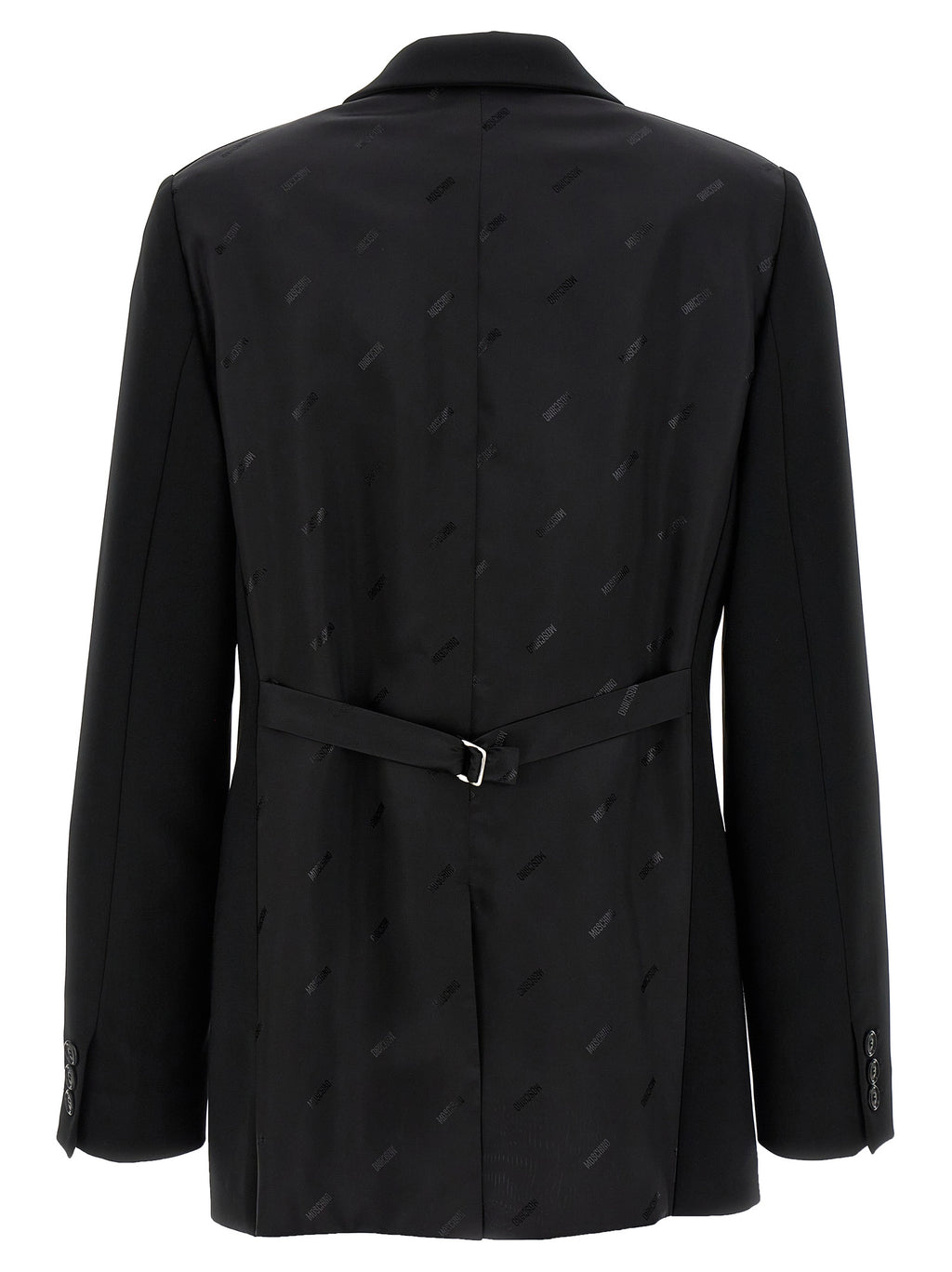 Moschino Single-breasted Martingale Blazer