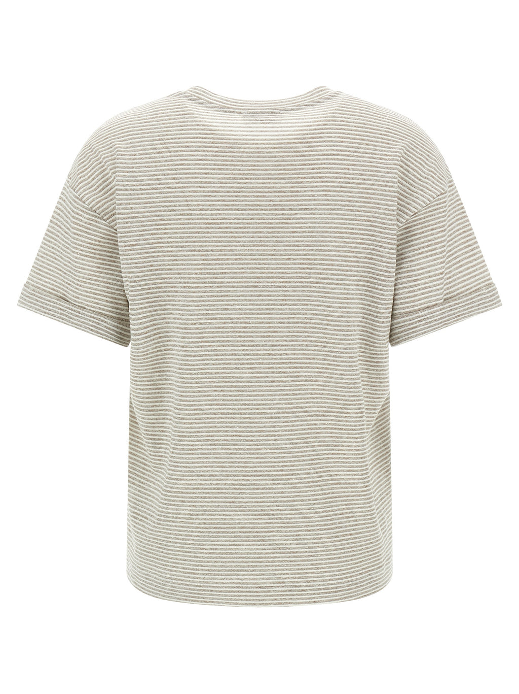 Peserico Lamé Stripes T-shirt