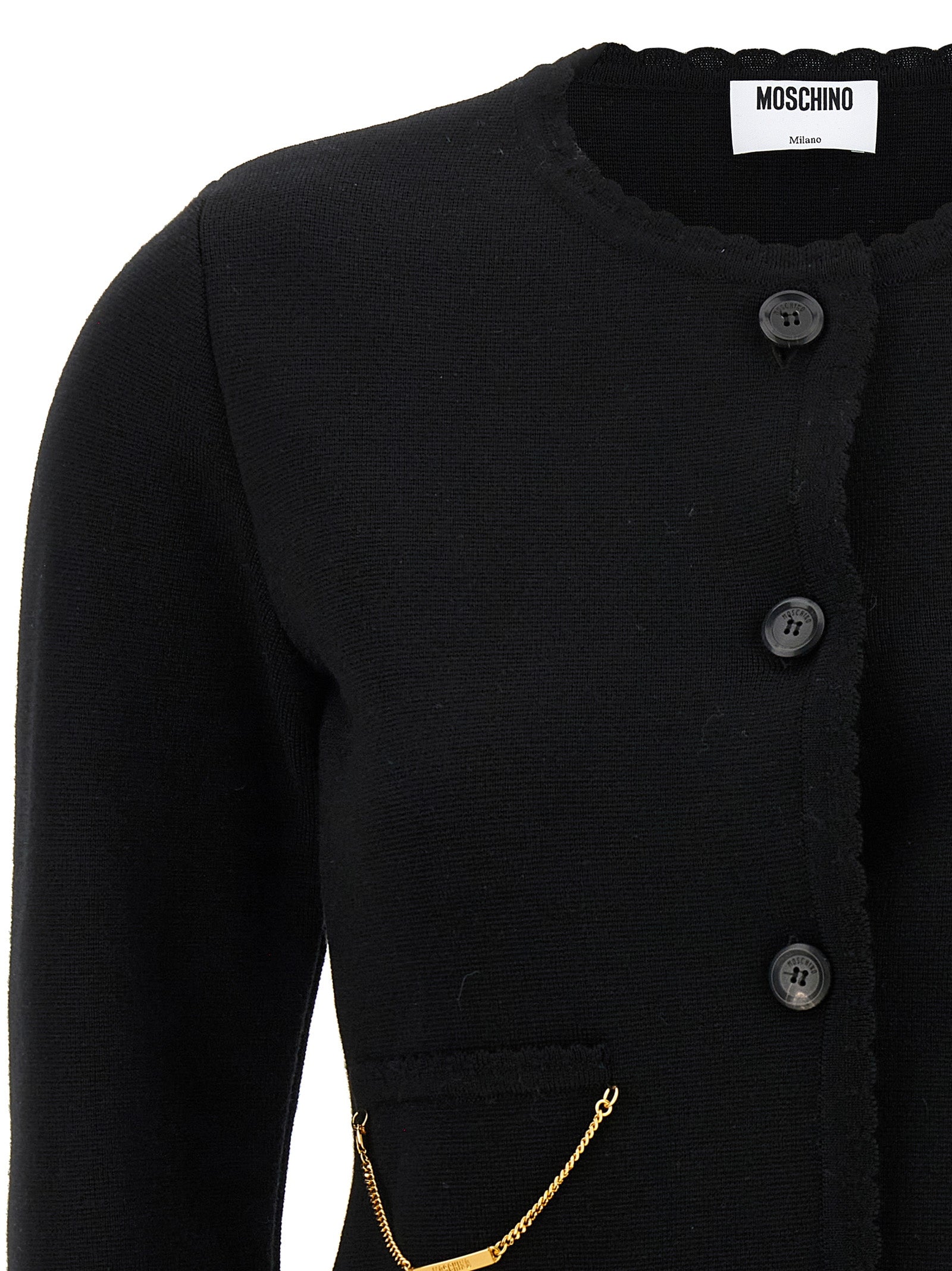 Moschino Chain Cardigan