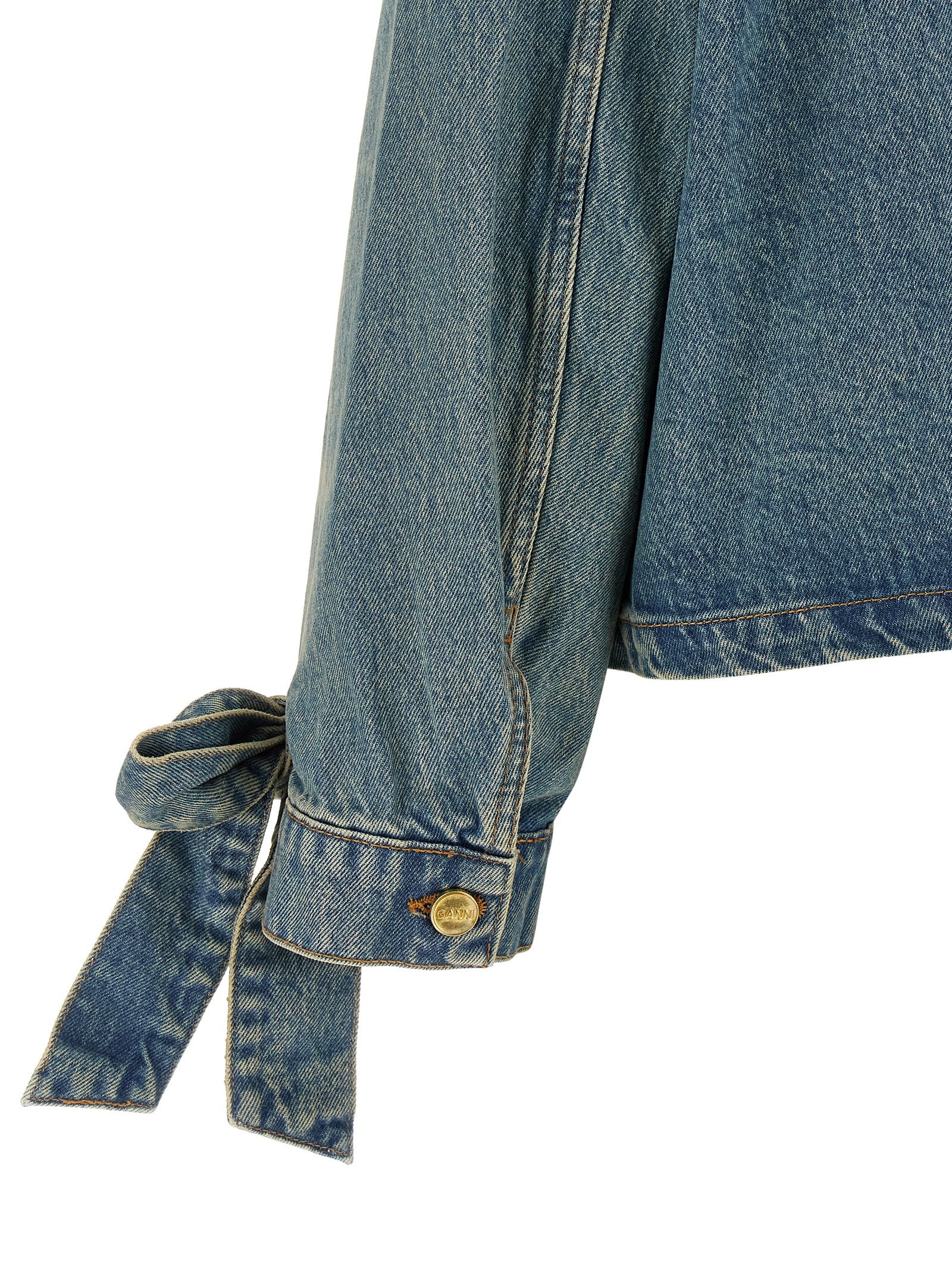 Ganni Light Rigid Denim Jacket