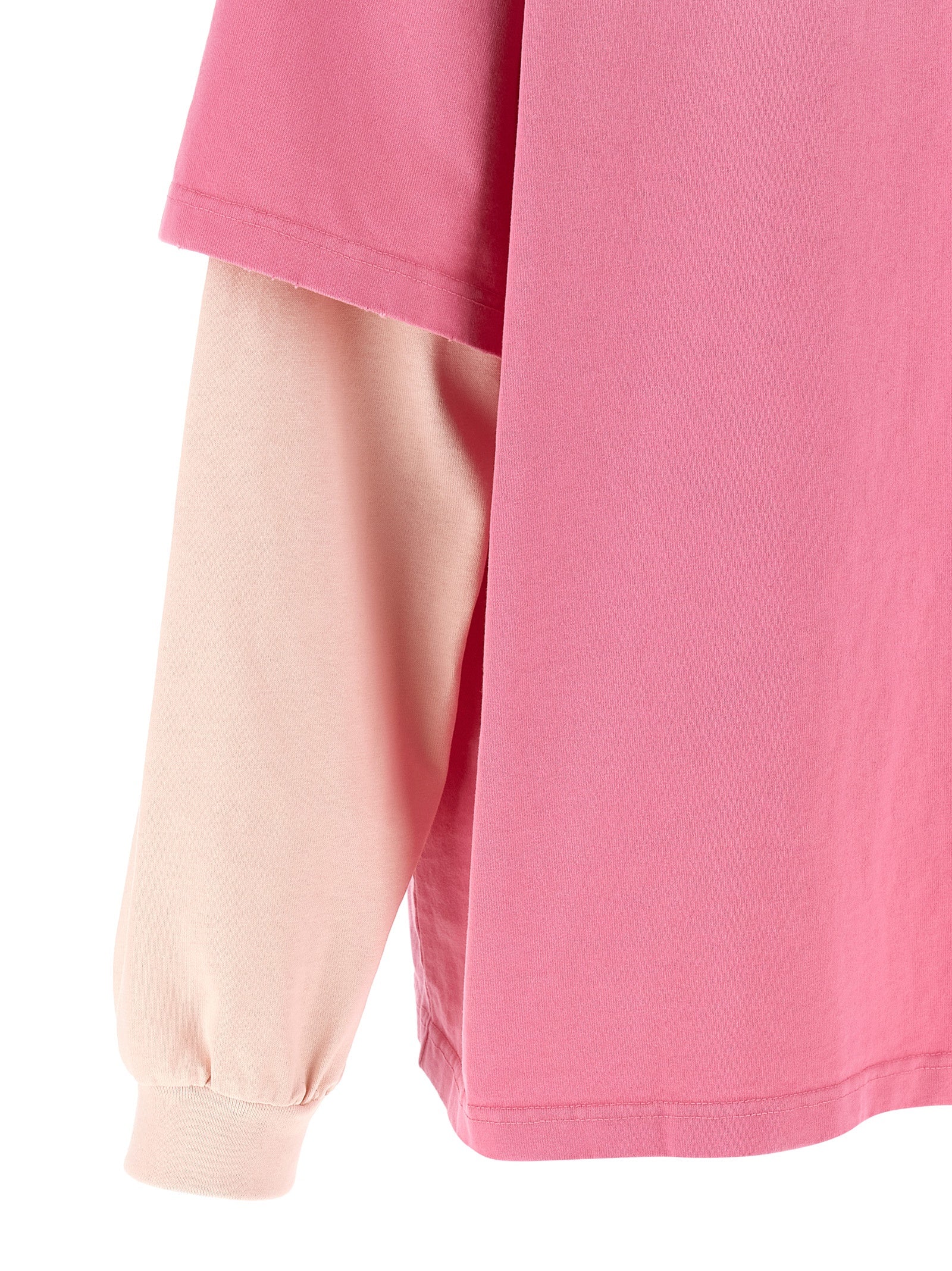 Ganni Double Layer Sleeve T-shirt