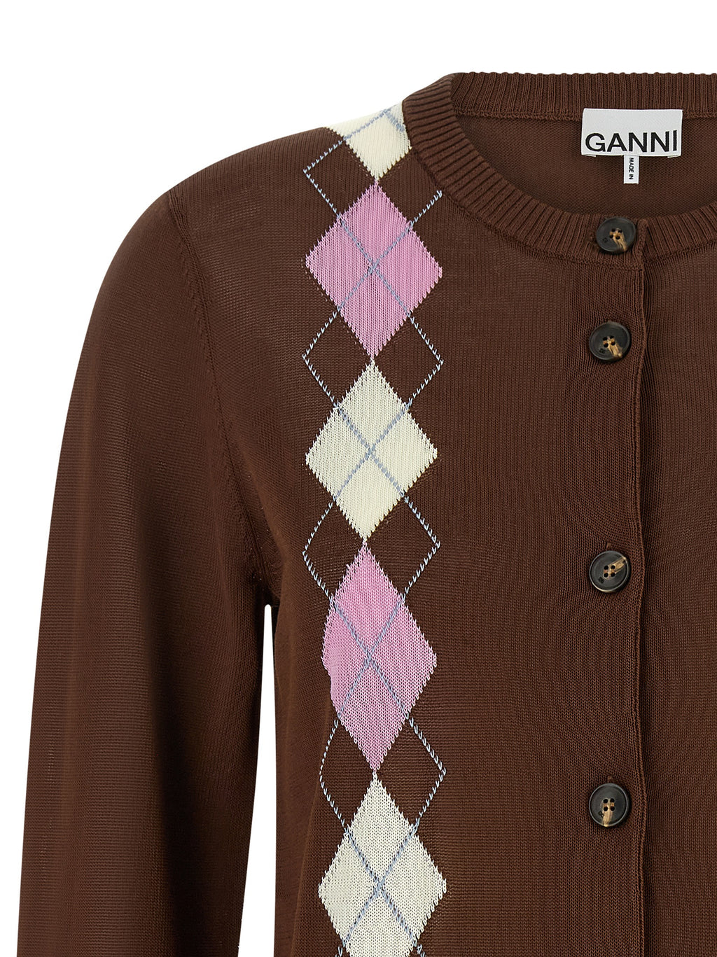 Ganni Argyle Cardigan