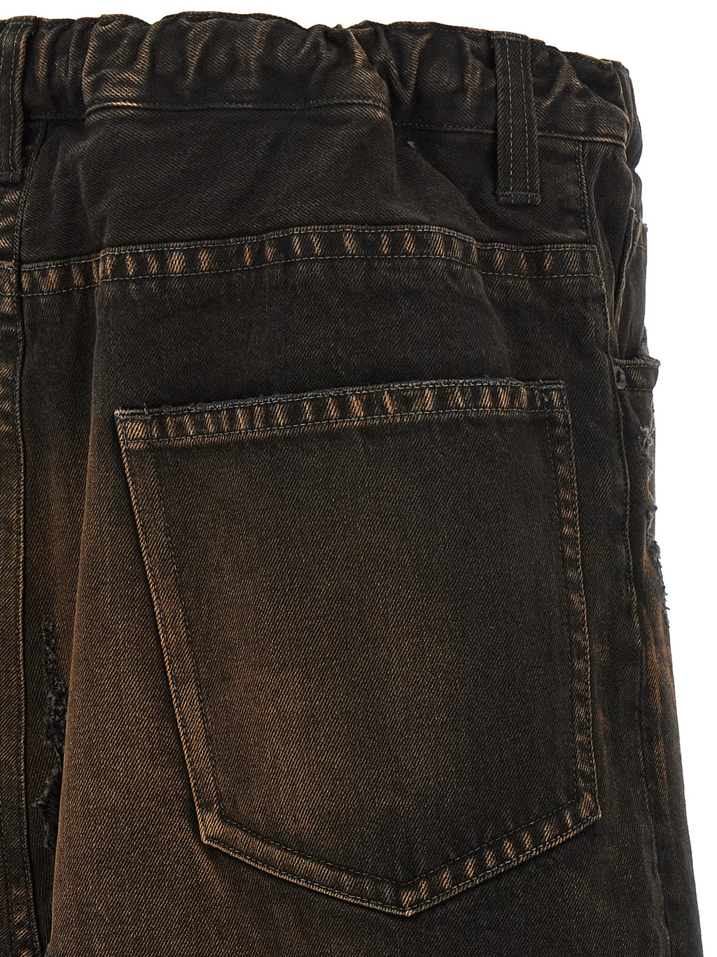Maison Mihara Yasuhiro Waist Layered Denim Pants