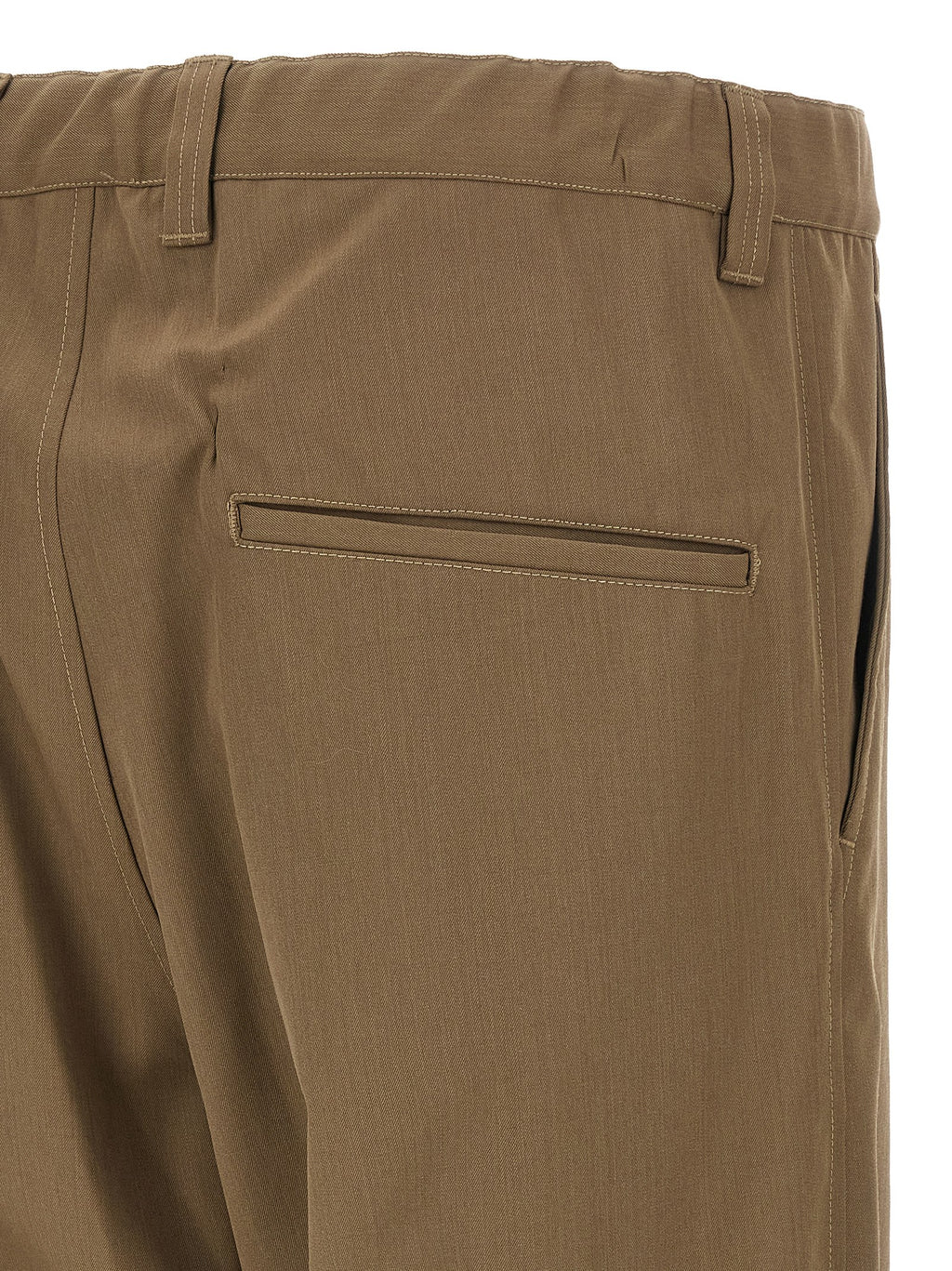 Maison Mihara Yasuhiro Mix Layered Wool Gabardine Pants