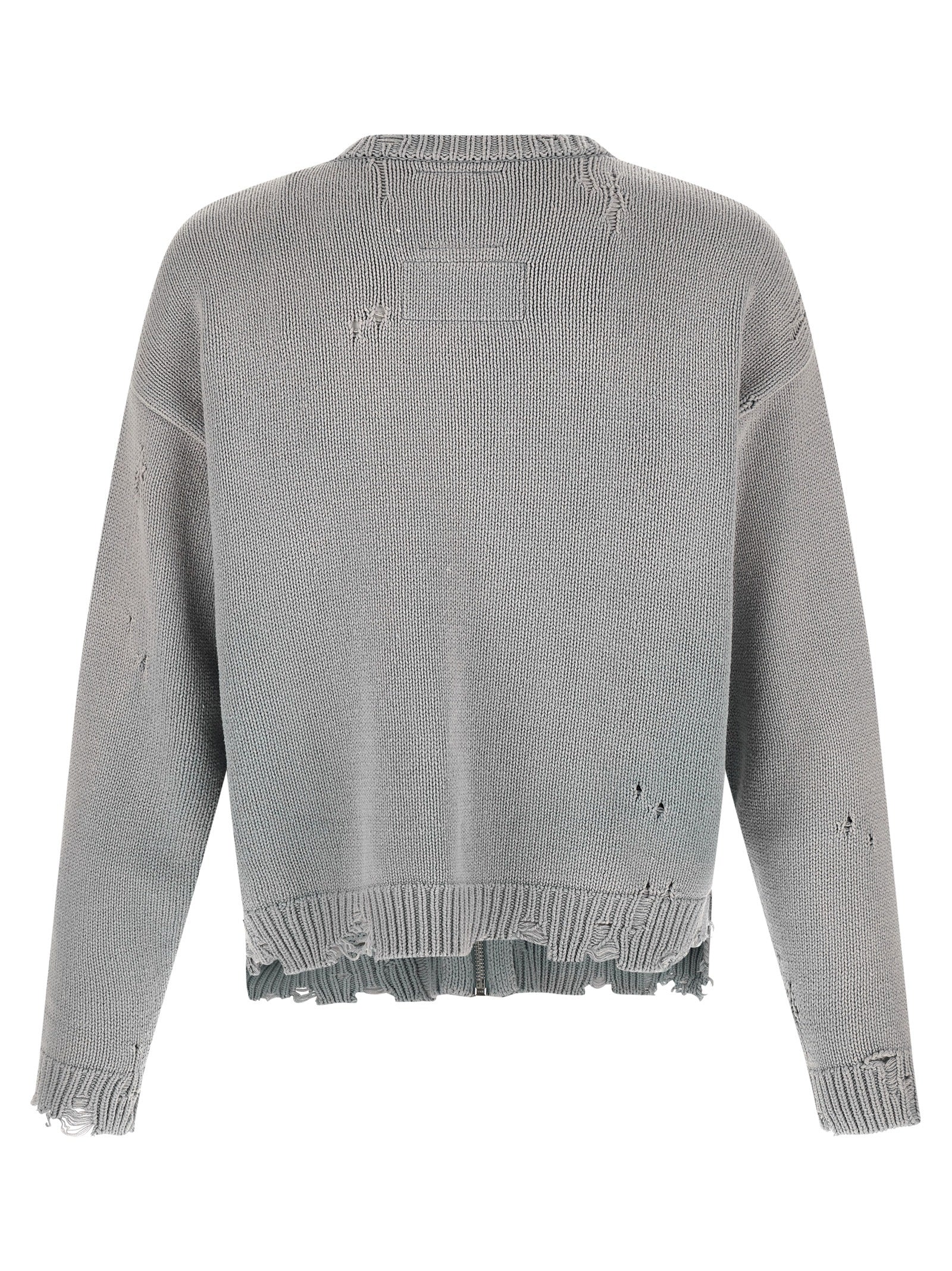 Maison Mihara Yasuhiro Dog Jacquard Knit Cardigan