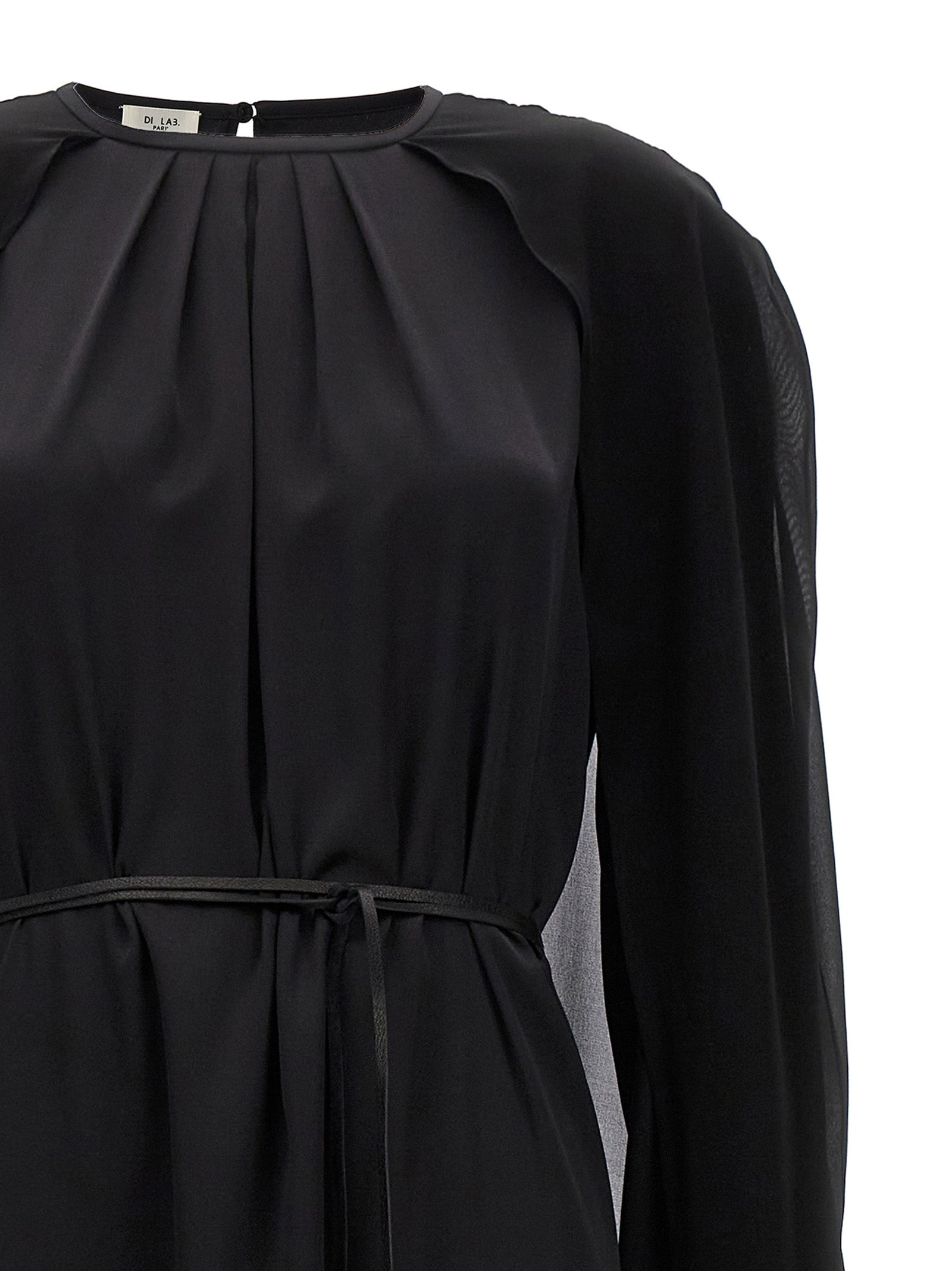 Di.la3 Pari' Cape Dress