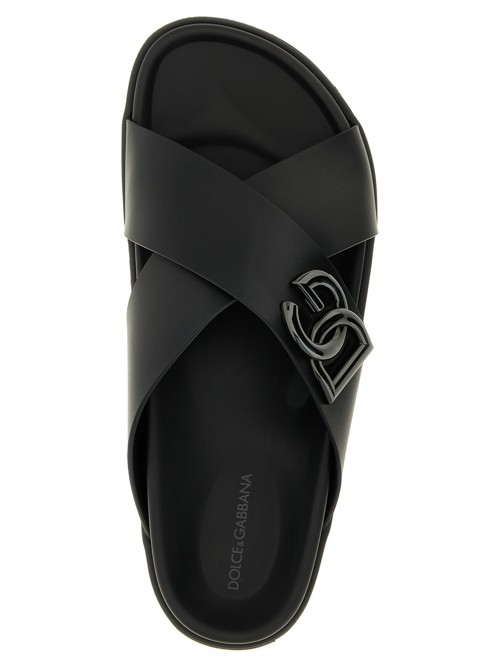 Dolce & Gabbana Leather Slides