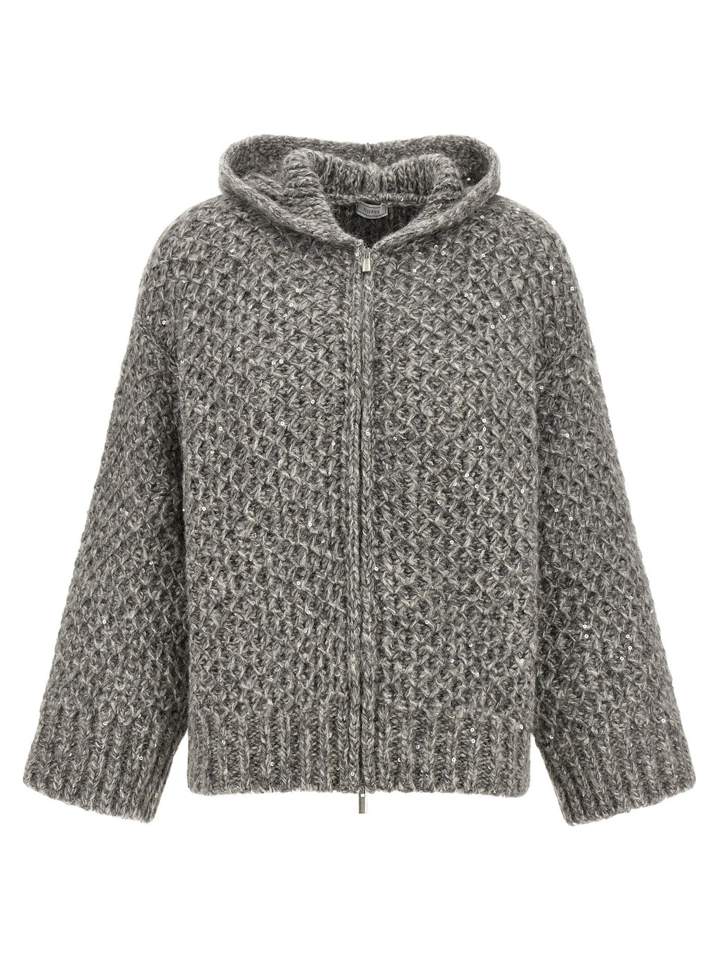 Peserico Zipped Hooded Cardigan