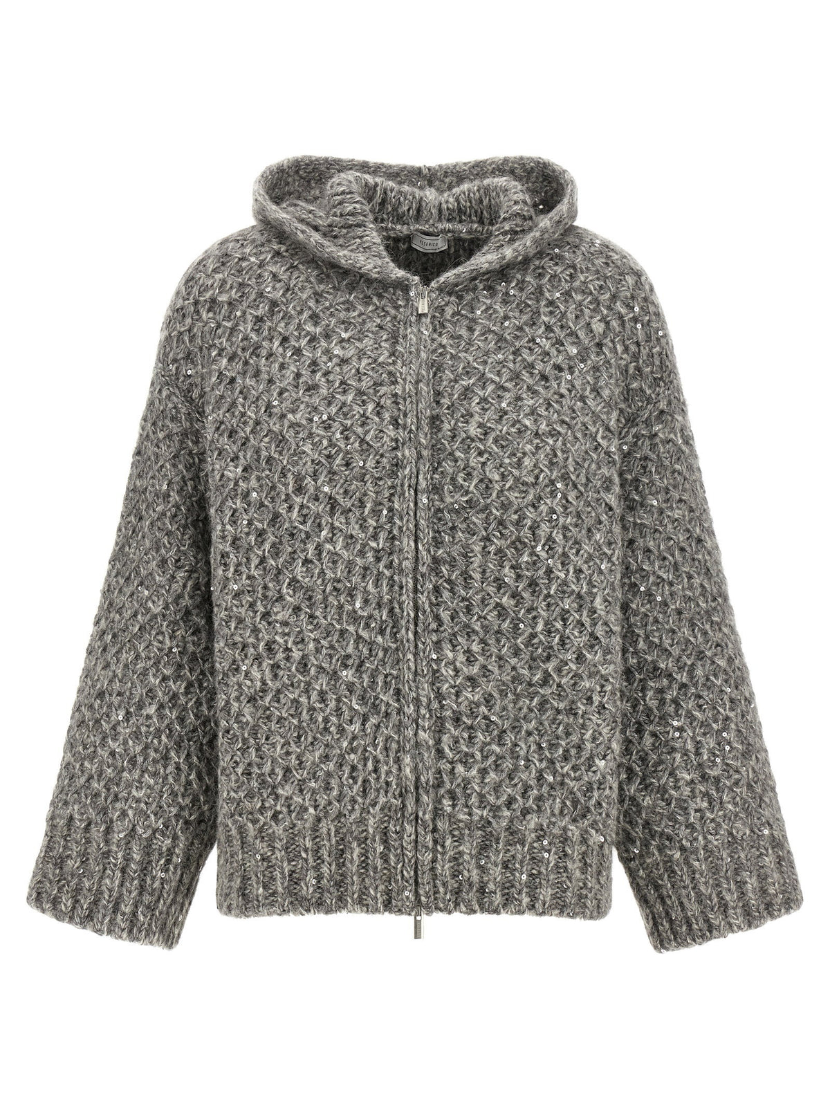 Peserico Zipped Hooded Cardigan