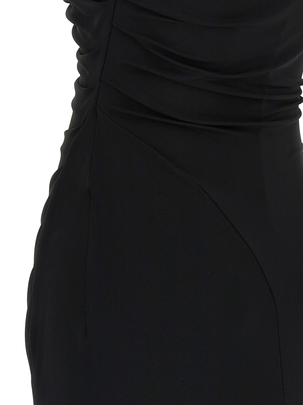 Elisabetta Franchi Jewel Shoulder Dress