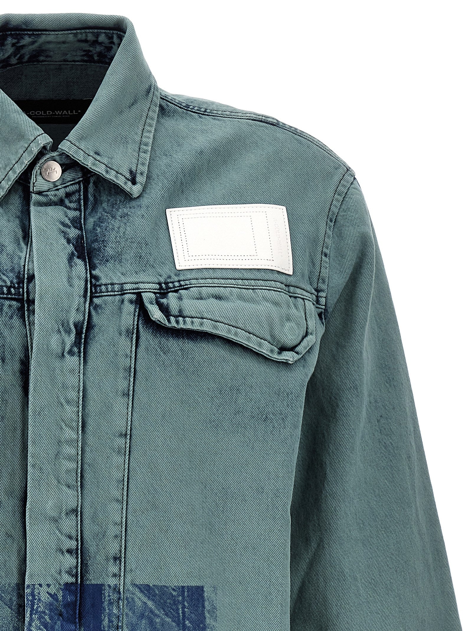 A-cold-wall* Bleached Overdyed Shirt