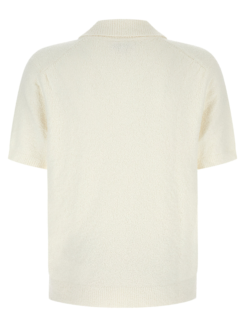 Lacoste Bouclé Knitted Polo Shirt