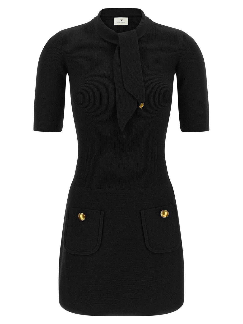 Elisabetta Franchi Scarf Dress