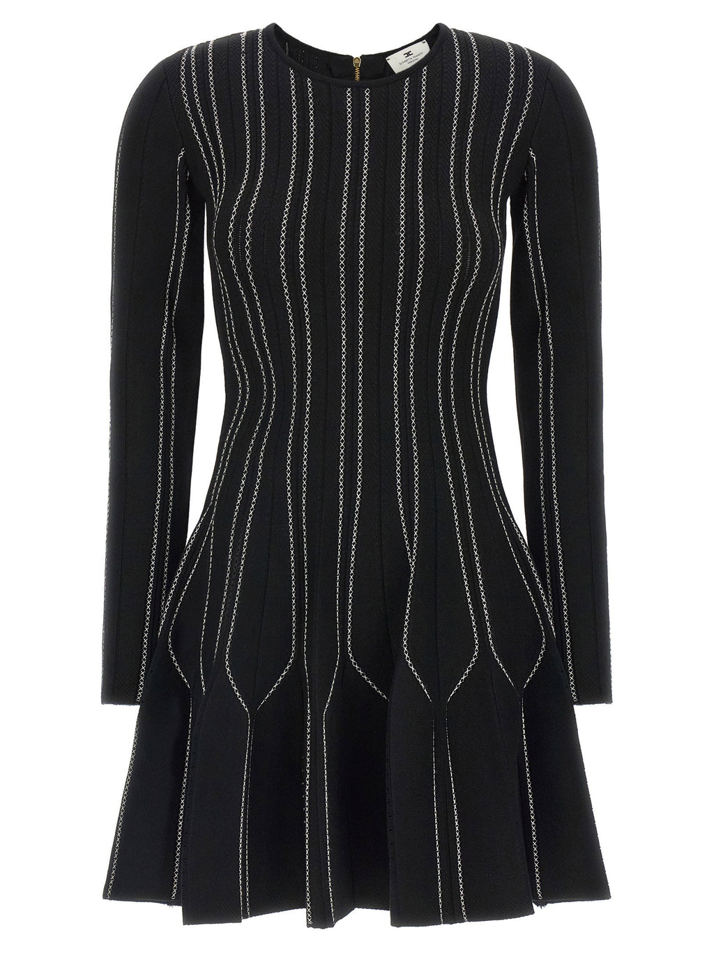 Elisabetta Franchi Origami Knit Dress