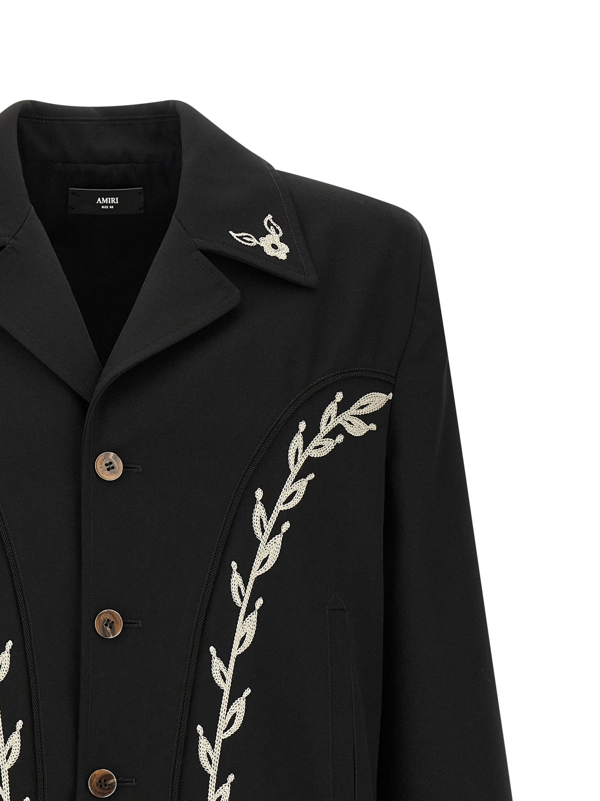 Amiri Western Jacket With Embroideries