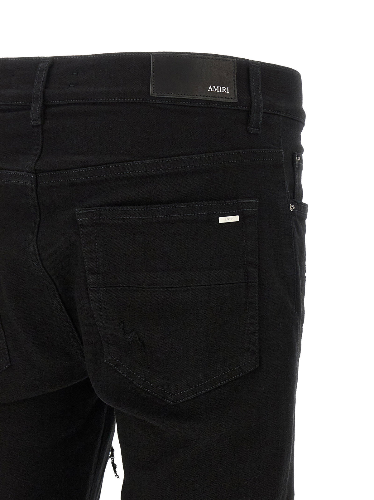 Amiri Mx1 Jeans With Distressed Details