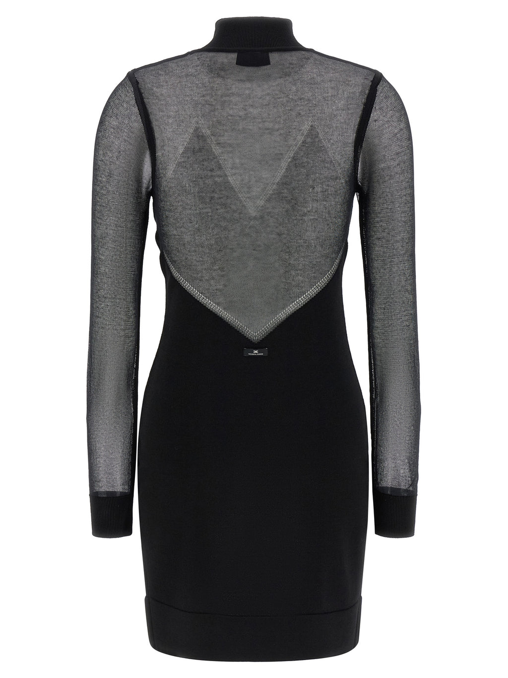 Elisabetta Franchi Dress With Transparencies