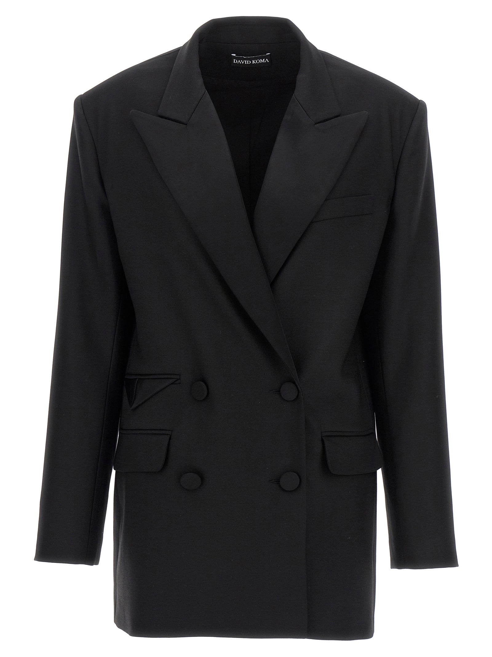 David Koma Tailored Tuxedo Blazer