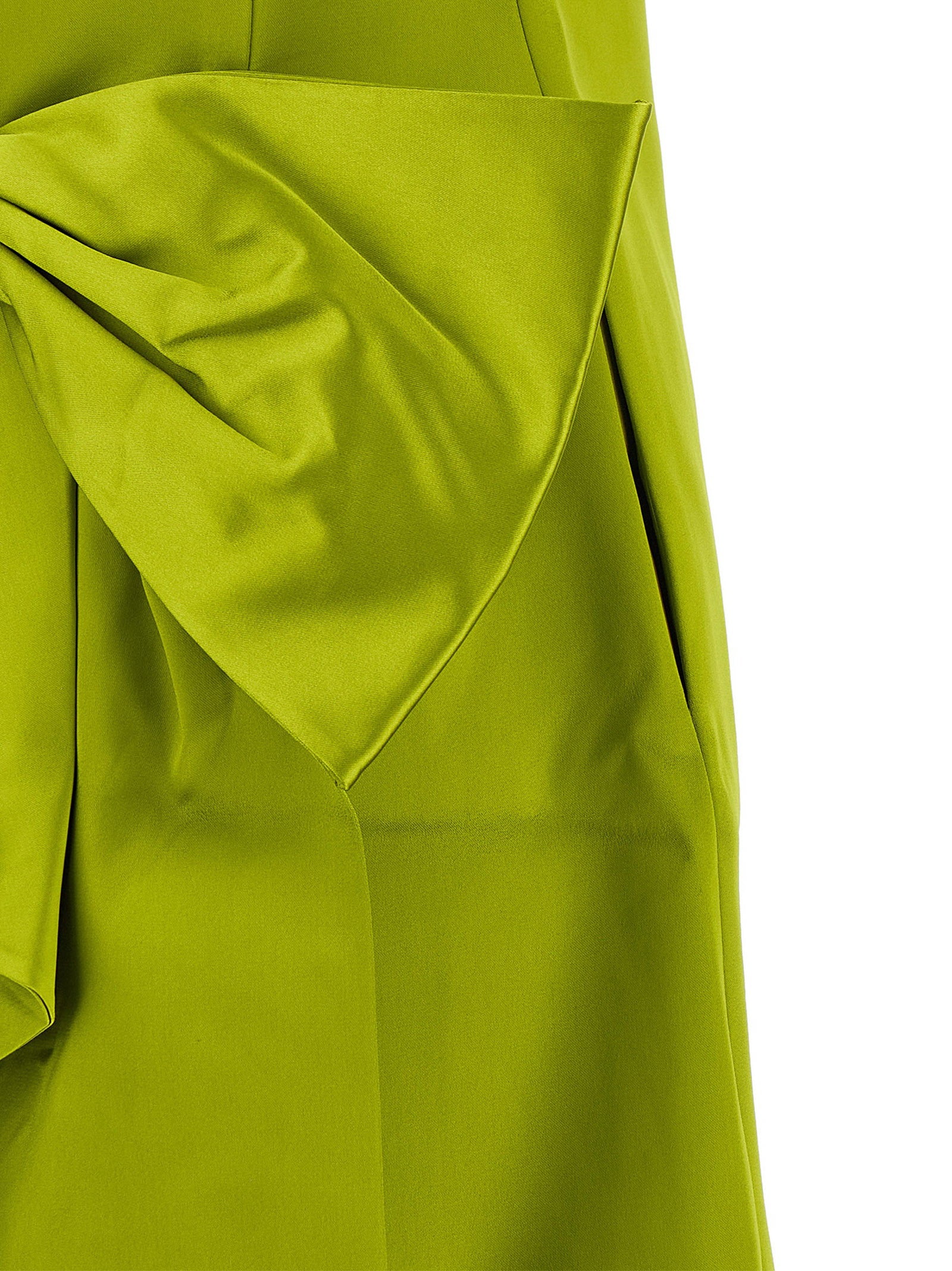 Self-Portrait Maxi Bow Dress