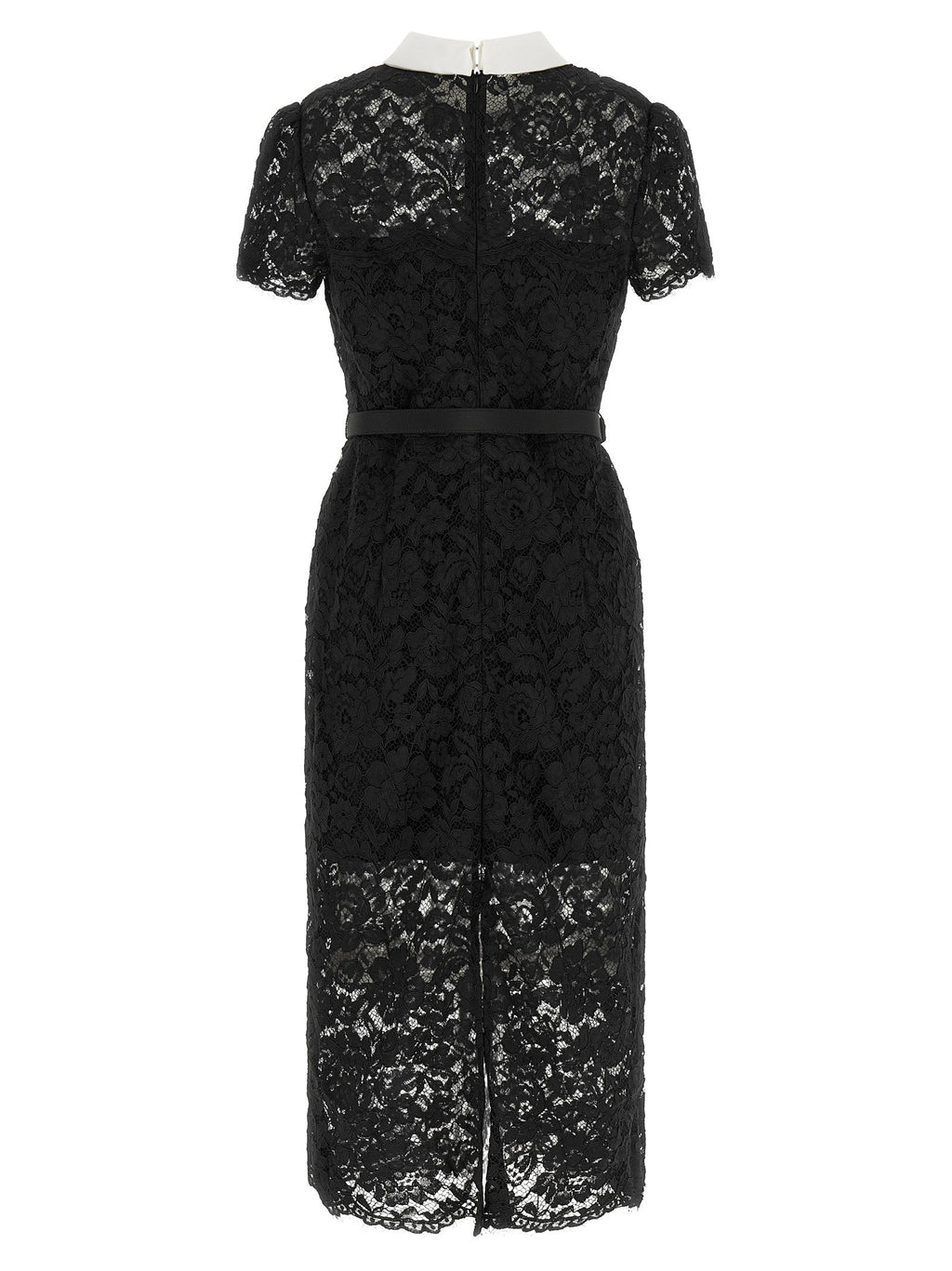 Self-Portrait Lace Dress With Collar