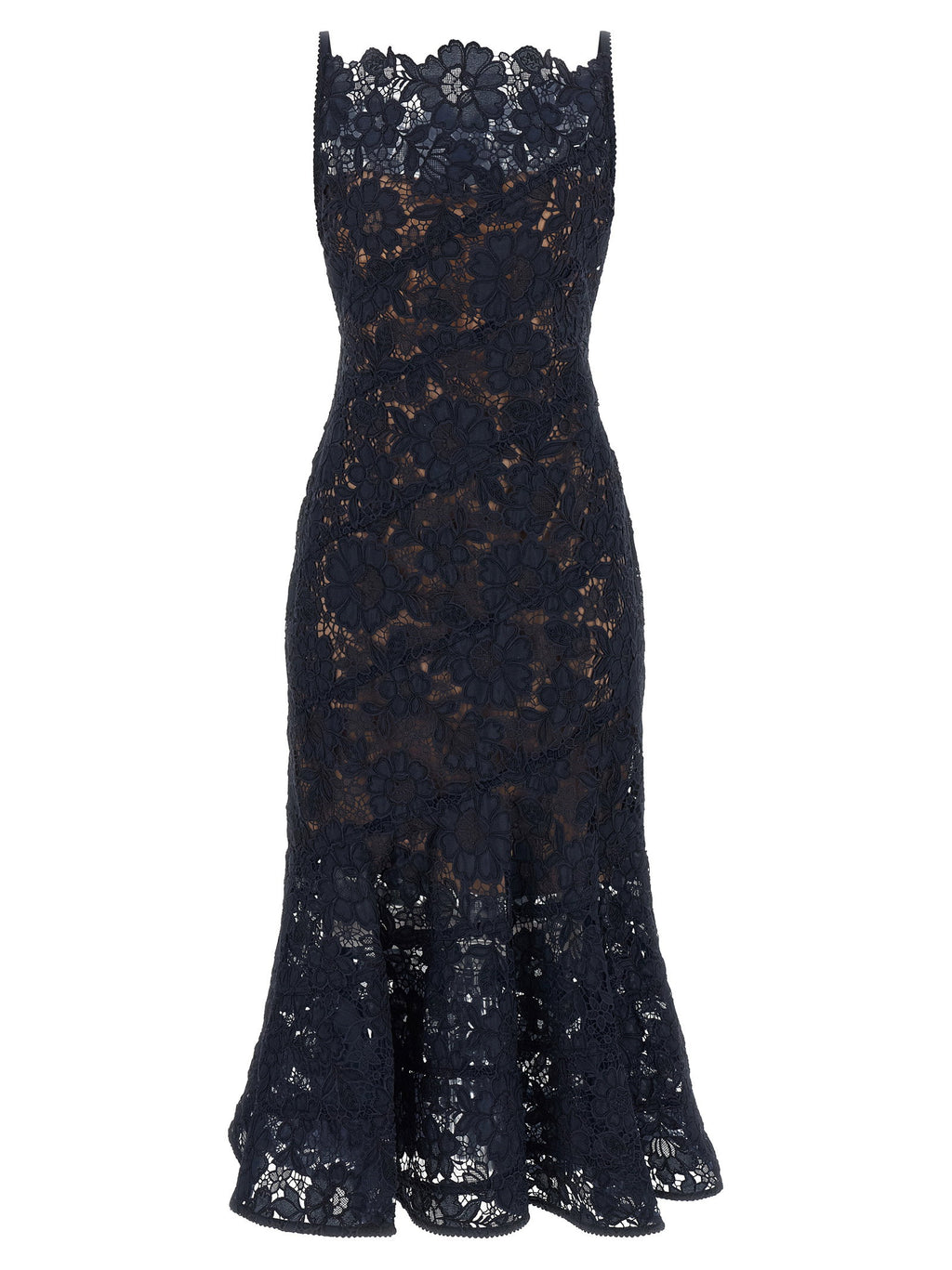 Self-Portrait Spiral Lace Lace Dress