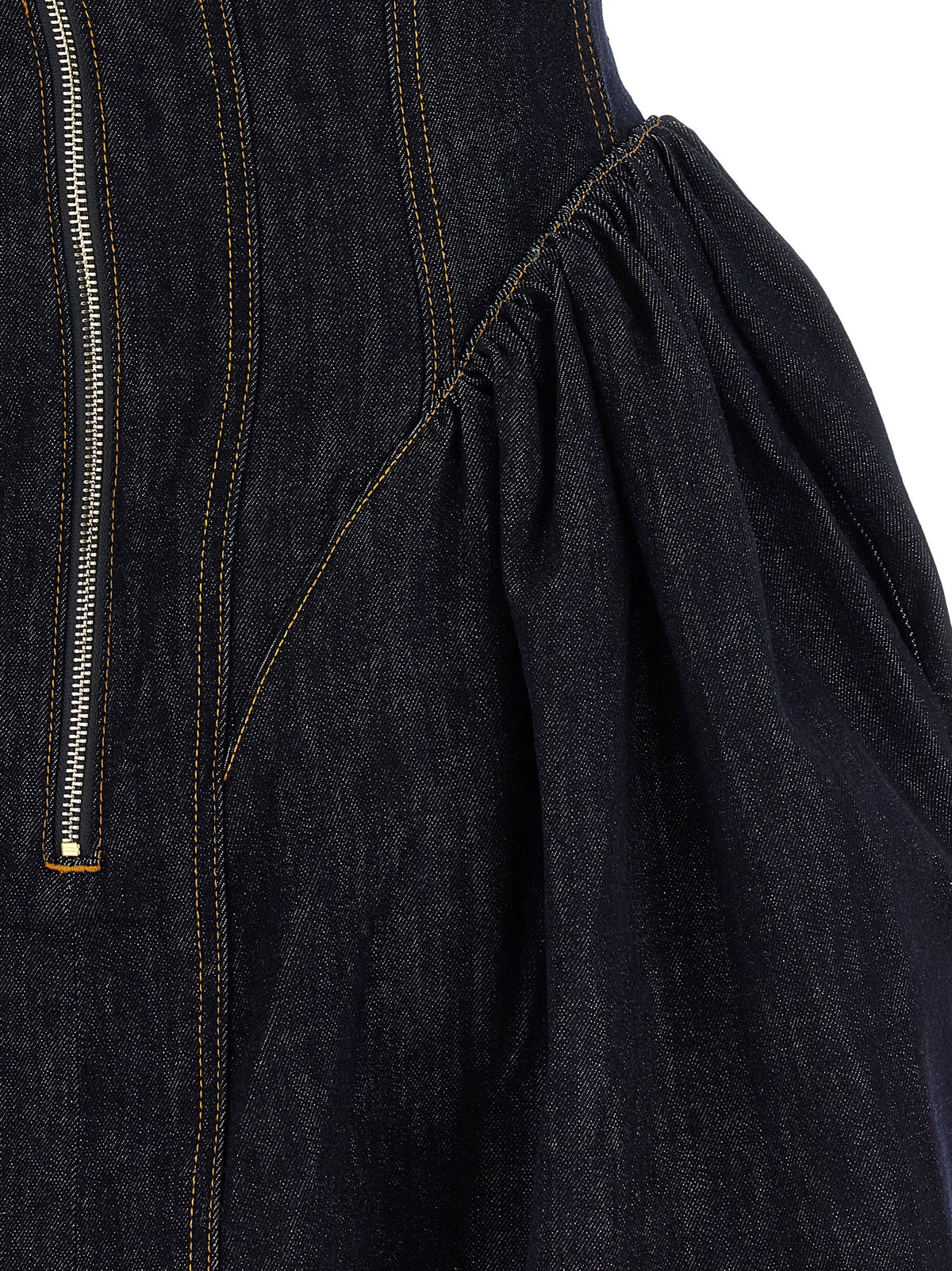 Self-Portrait Denim Dress