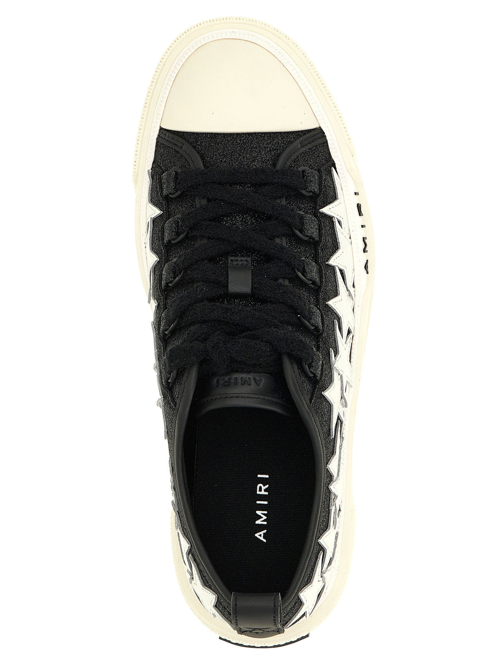 Amiri Glitter Stars Court Low Sneakers