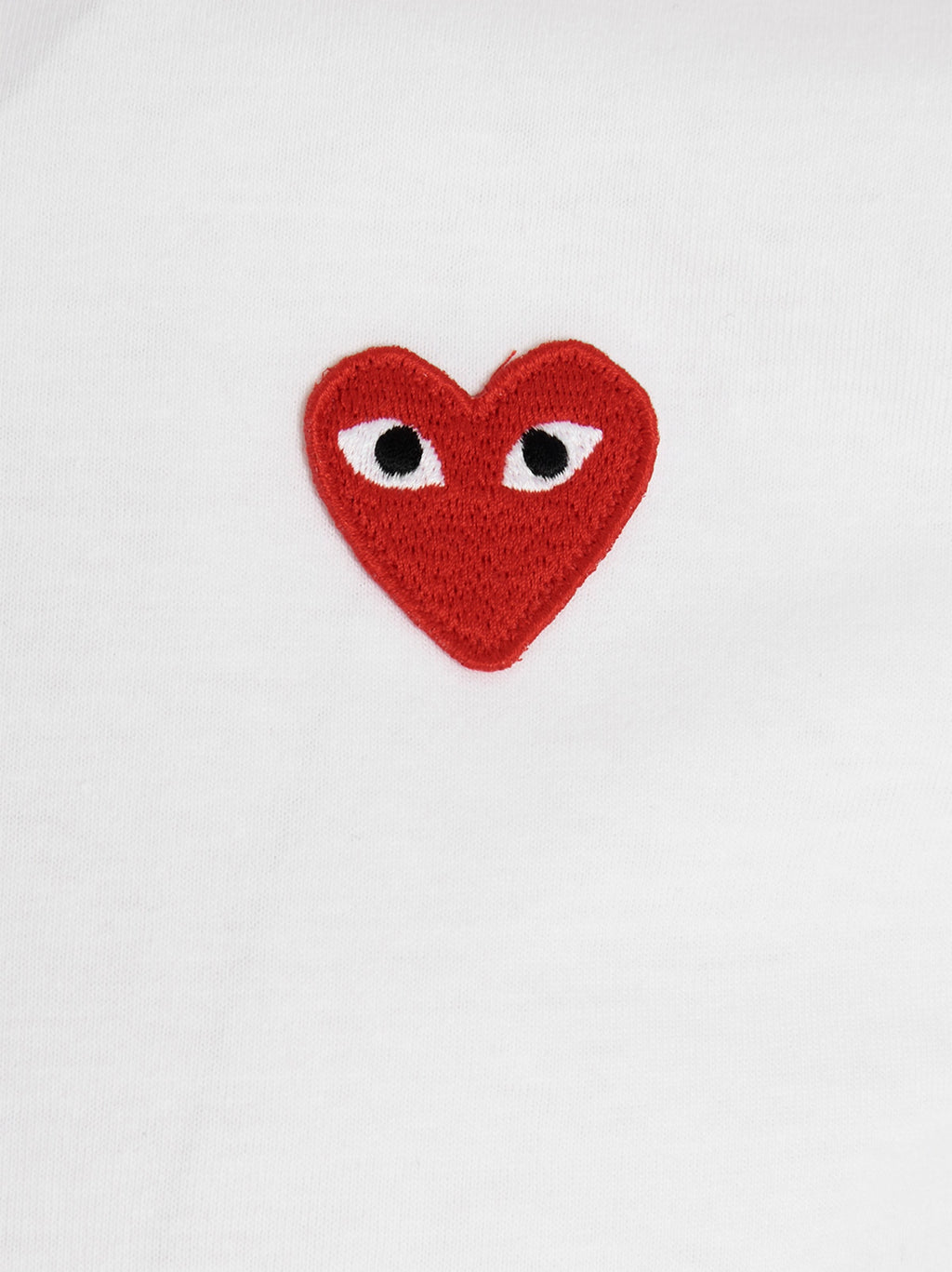 Comme Des Garçons Play Logo Patch T-shirt