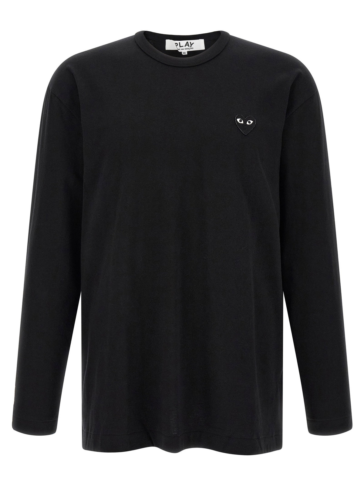 Comme Des Garçons Play Heart Patch Long Sleeve T-shirt