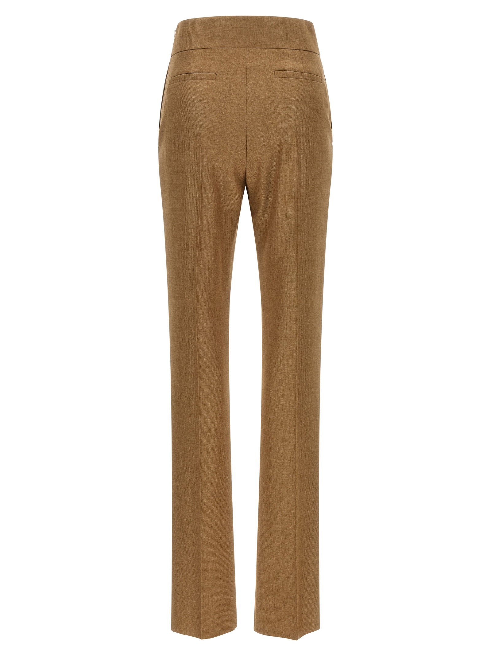 Valentino Garavani Textured Silk Wool Pants