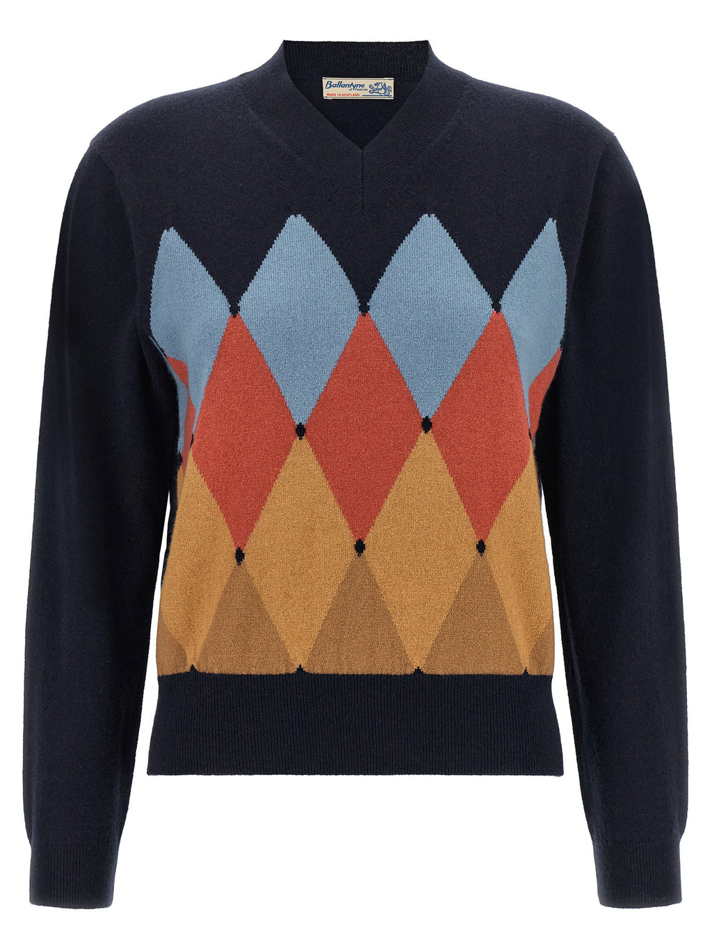 Ballantyne Argyle V-knit