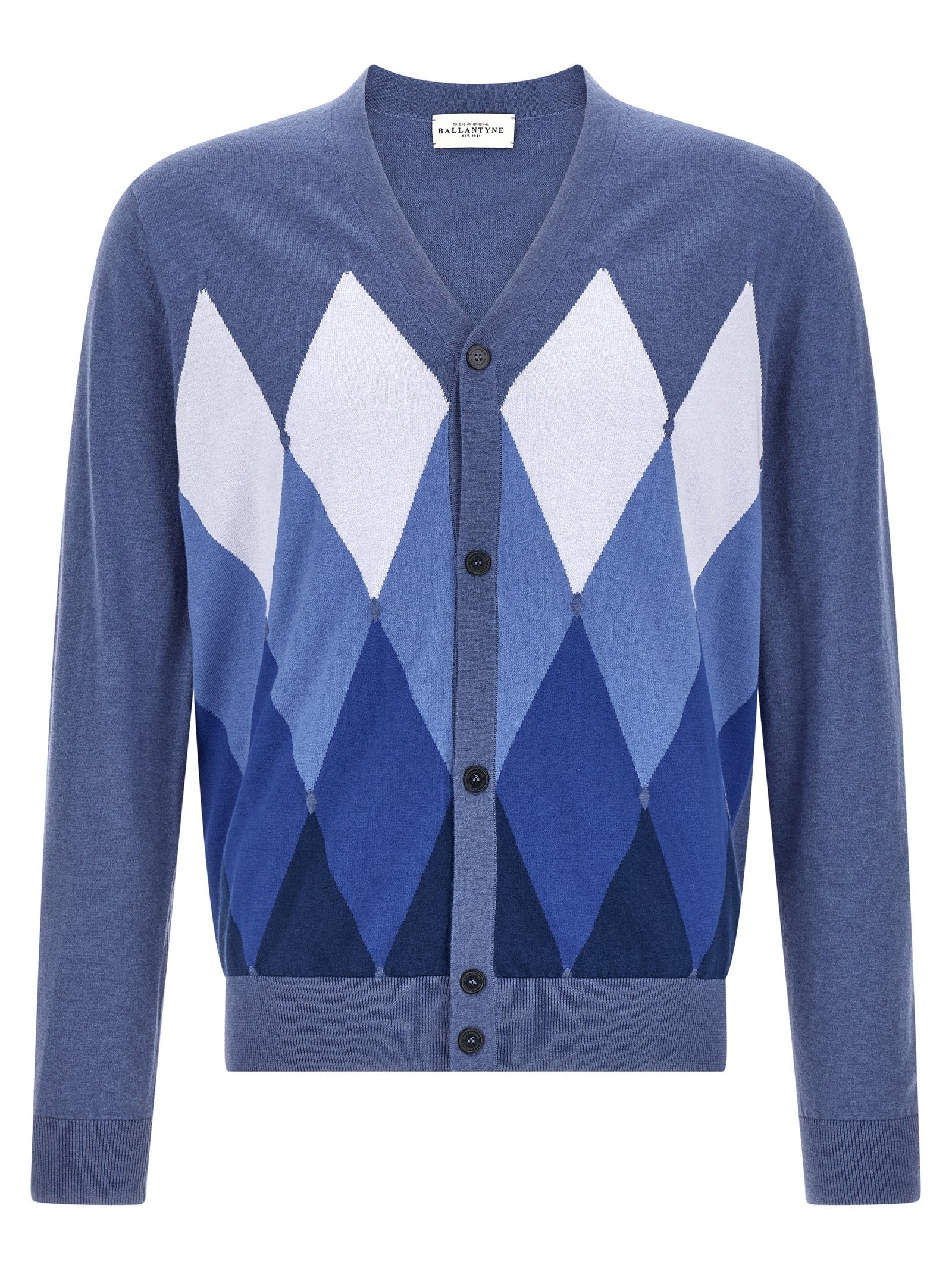 Ballantyne Cardigan Argyle