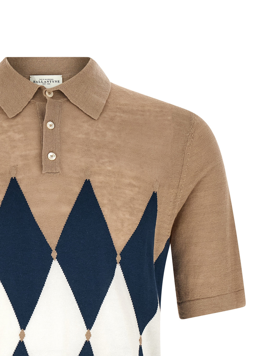 Ballantyne Polo Argyle