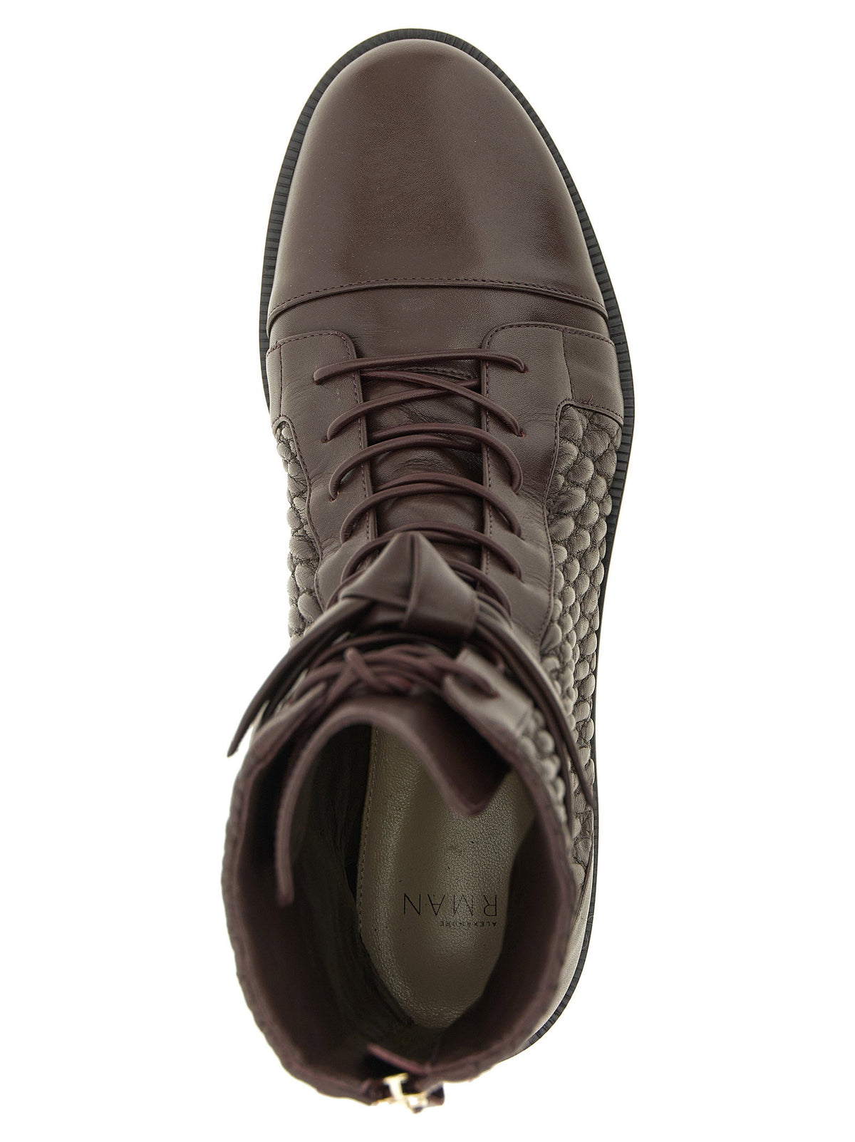 Alexandre Birman Quilted Clarita Combat Ankle Boots