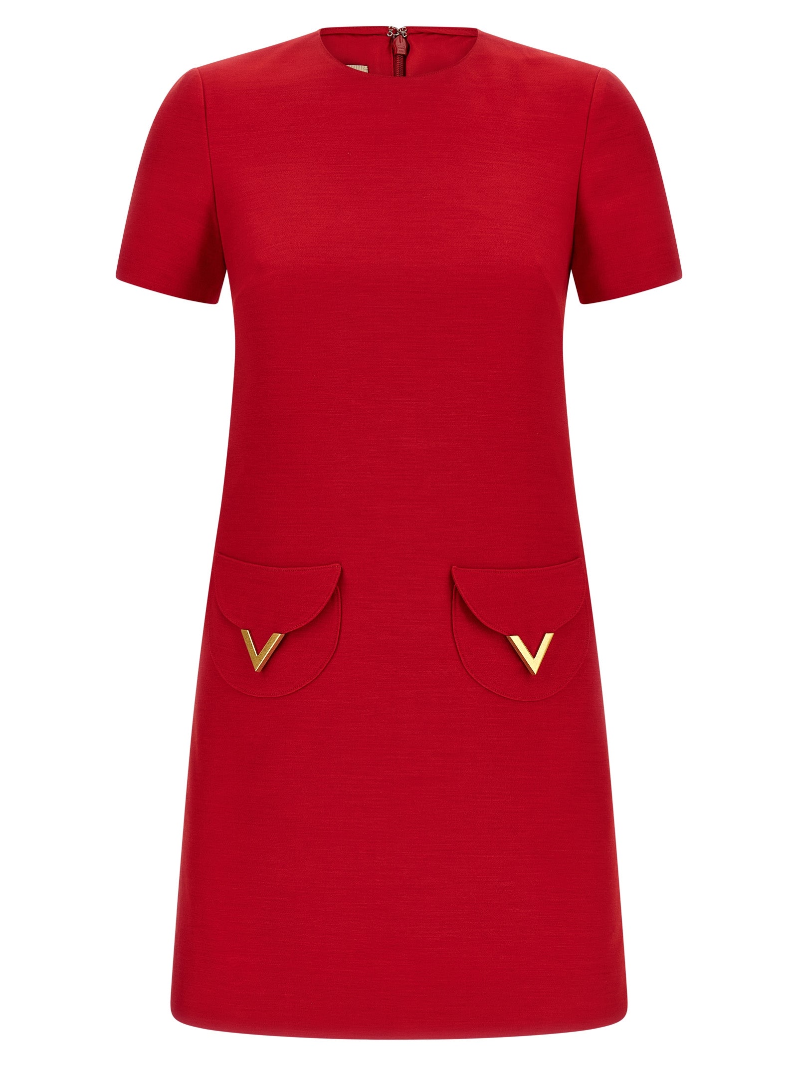 Valentino Garavani V Gold Dress