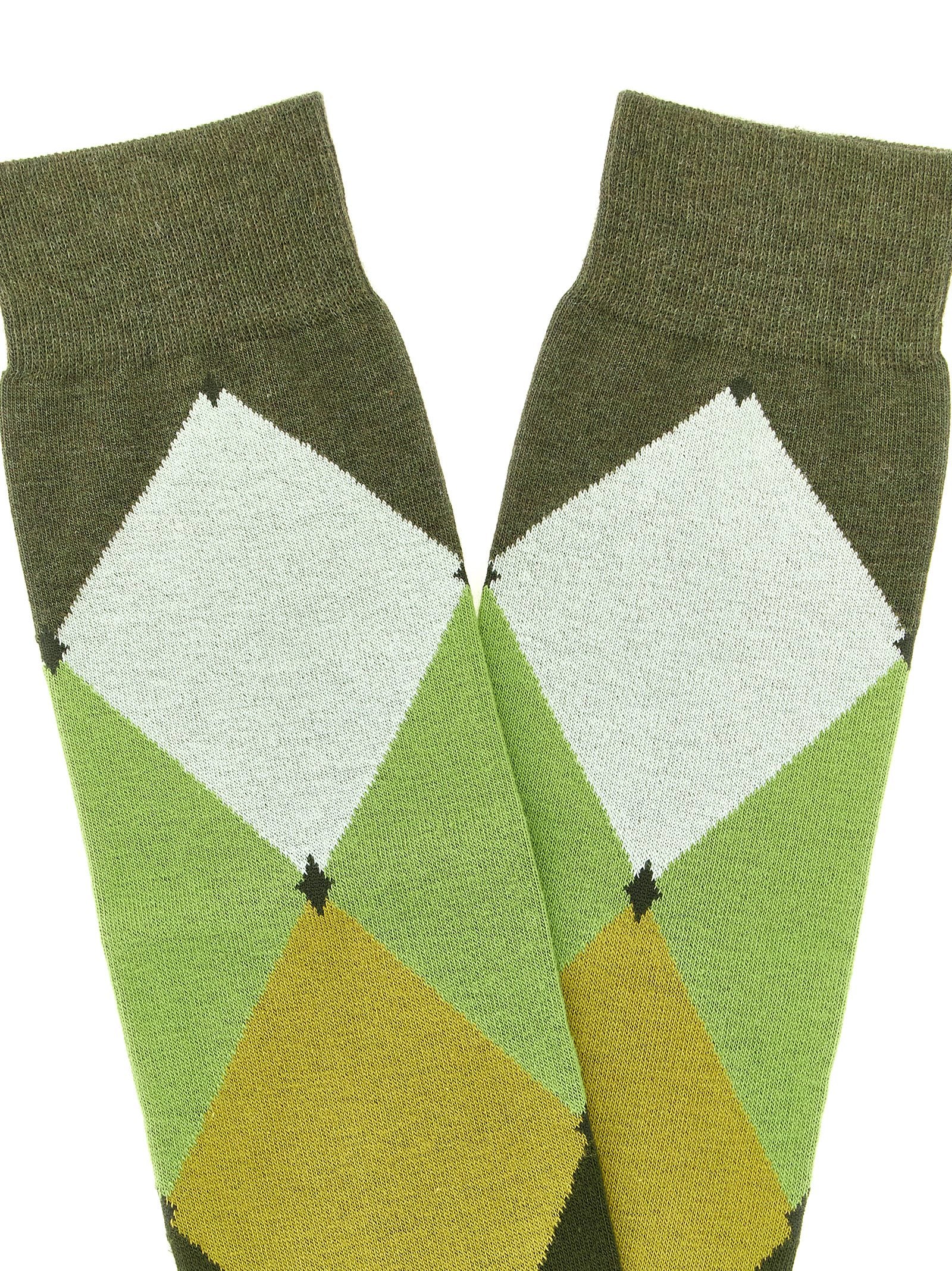 Ballantyne Diamond-shaped Socks