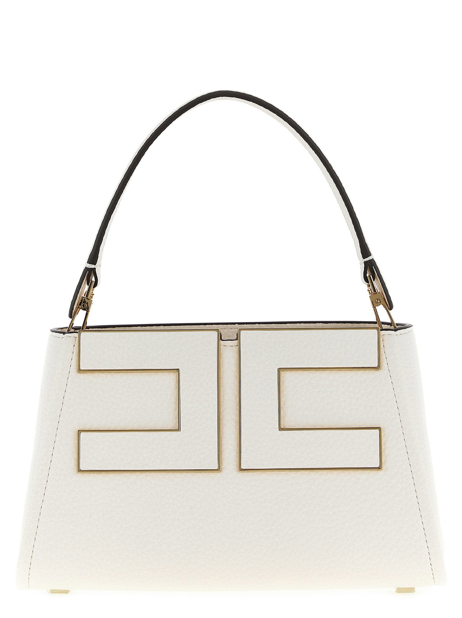 Elisabetta Franchi Maxi Logo Handbag