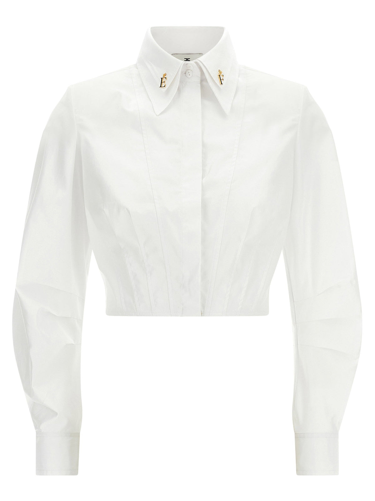 Elisabetta Franchi Double-layer Collar Shirt