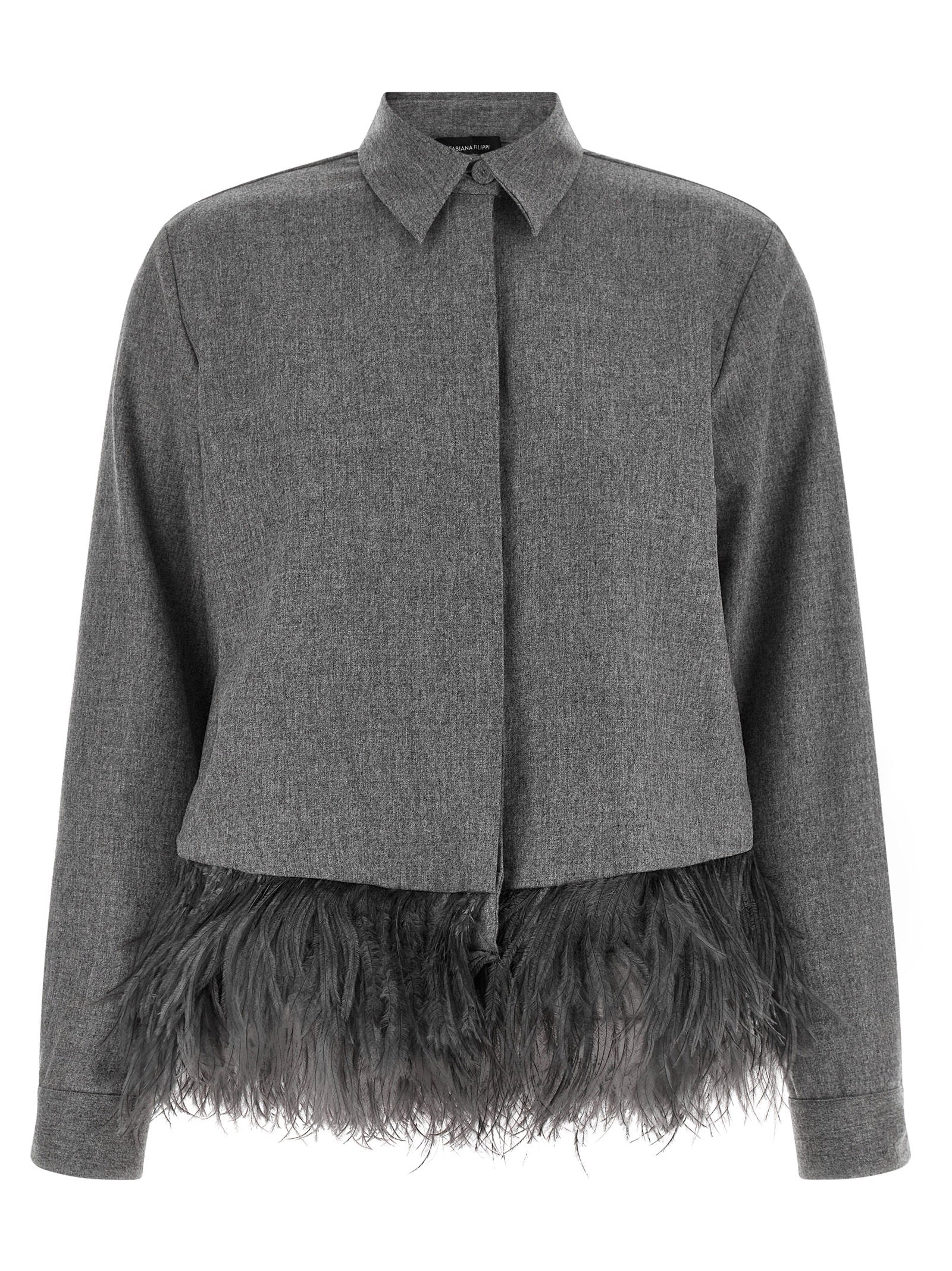Fabiana Filippi Feather Shirt