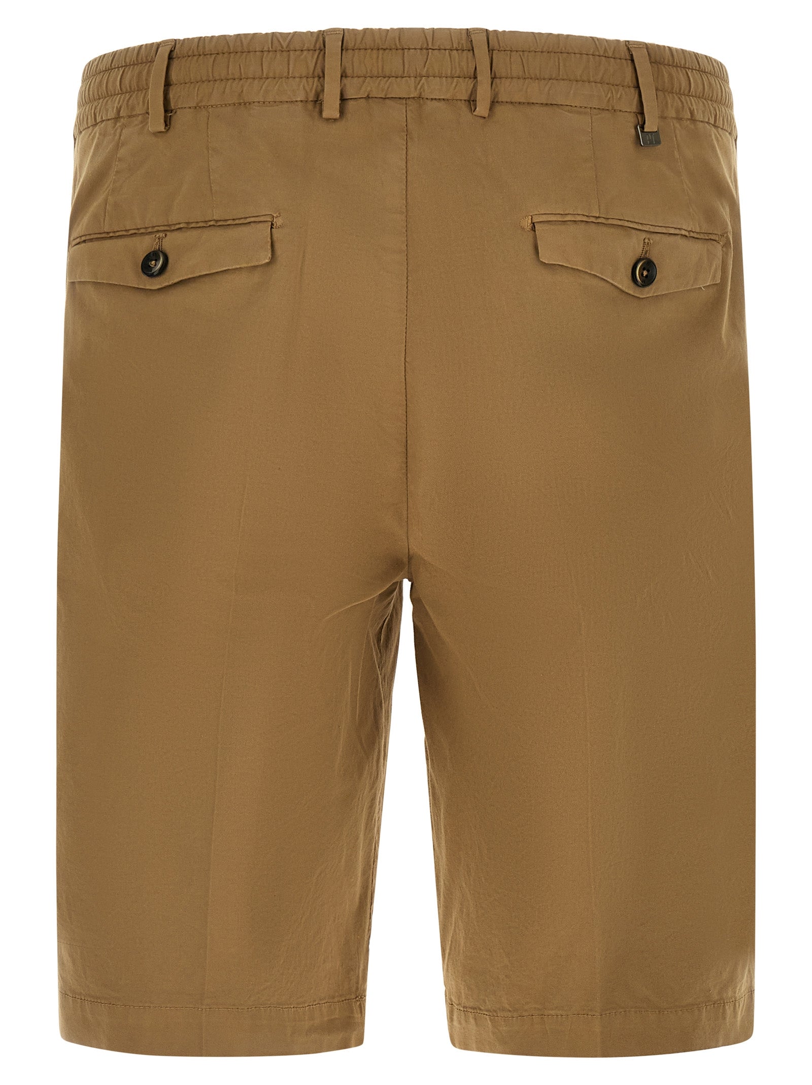 Pt Torino Stretch Cotton Bermuda Shorts