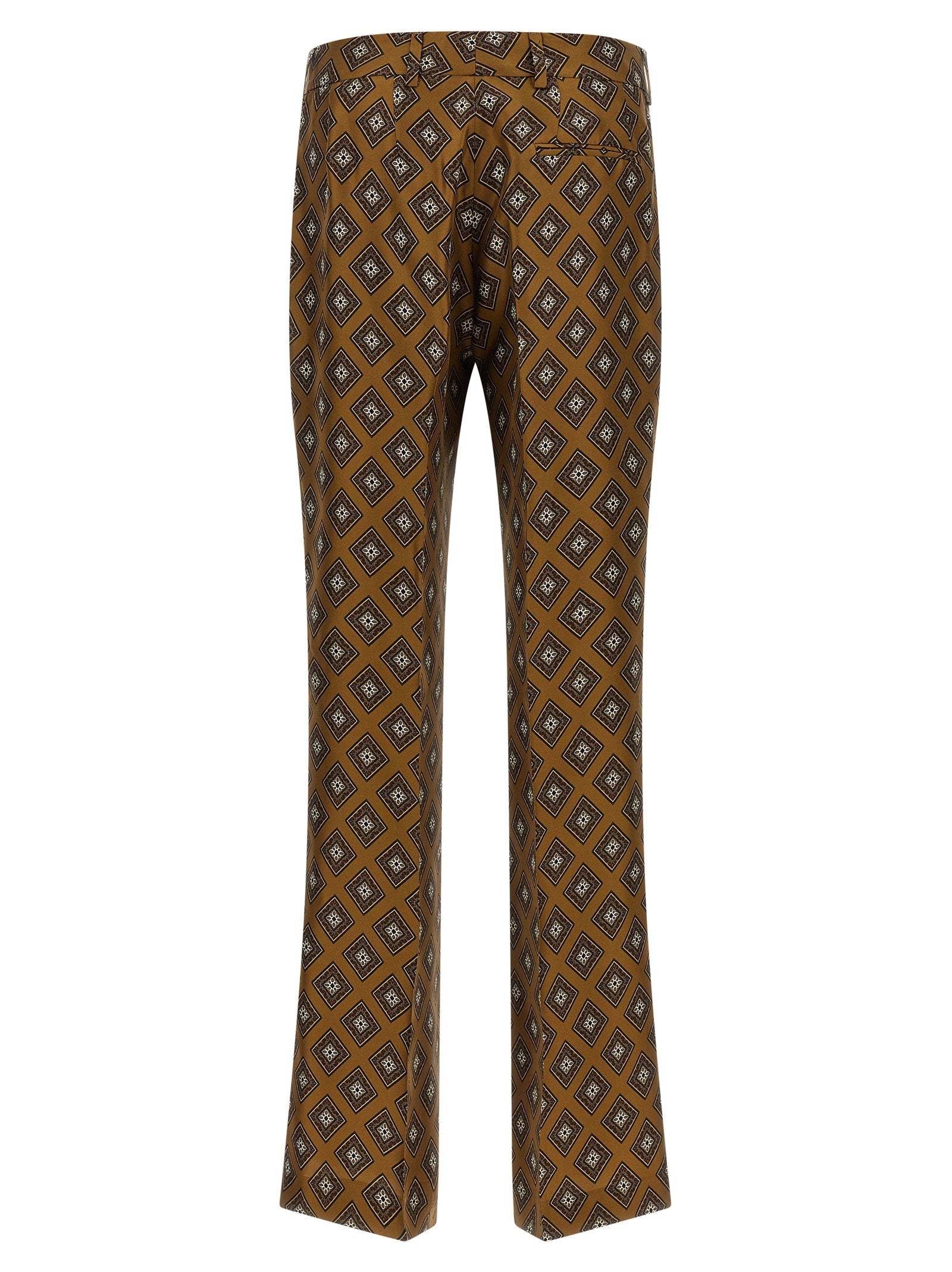 Alberto Biani Tie-print Pants
