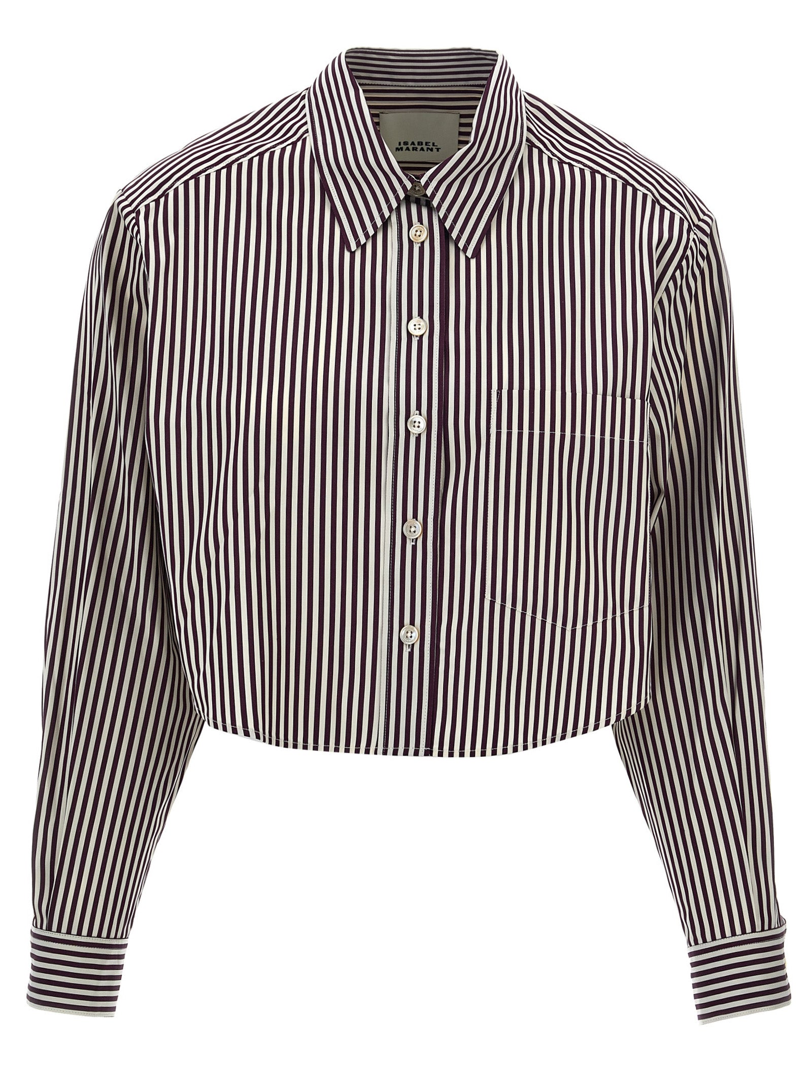 Isabel Marant Fleora Cropped Shirt