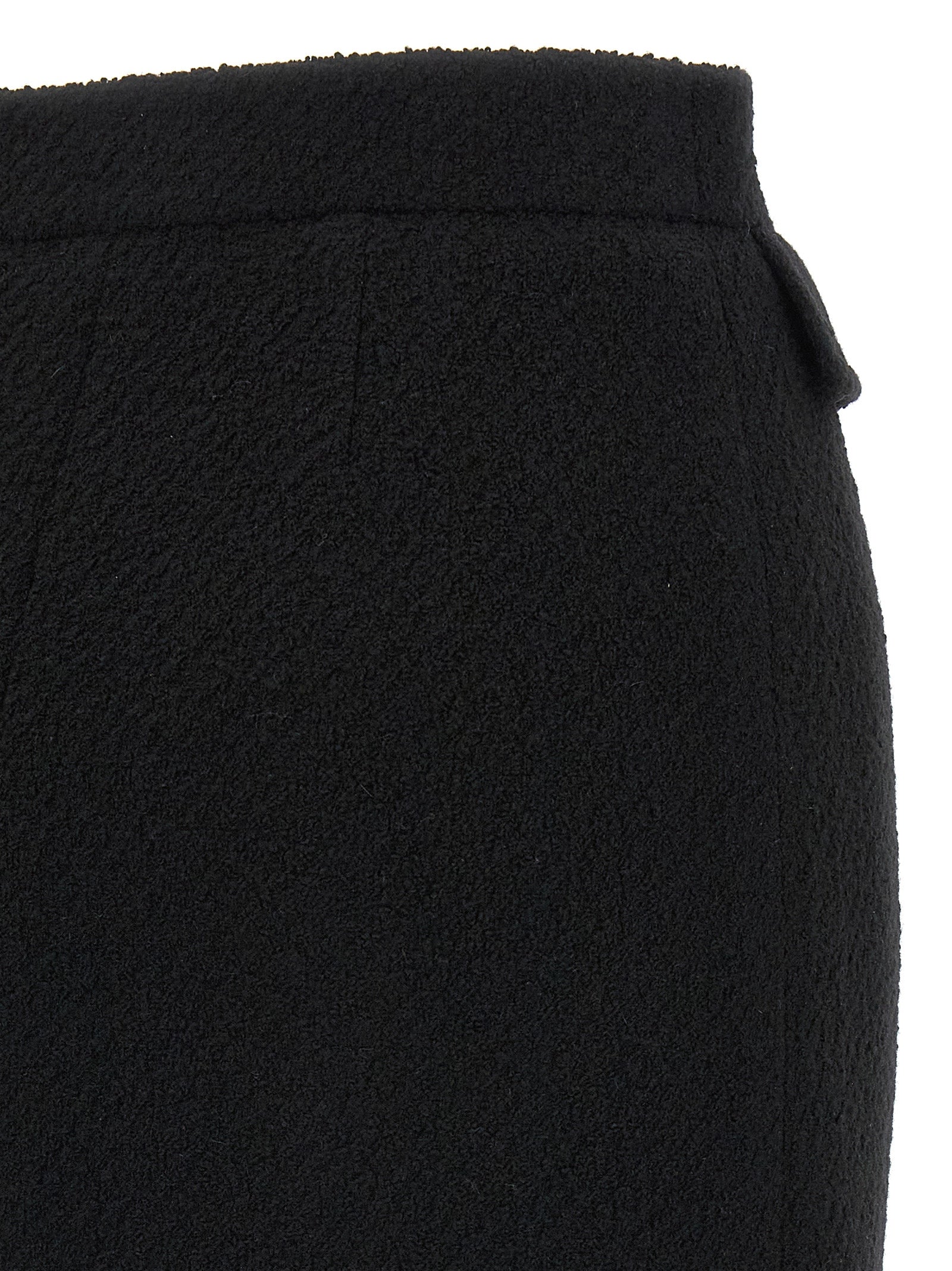 Chloé Bouclé Wool Skirt