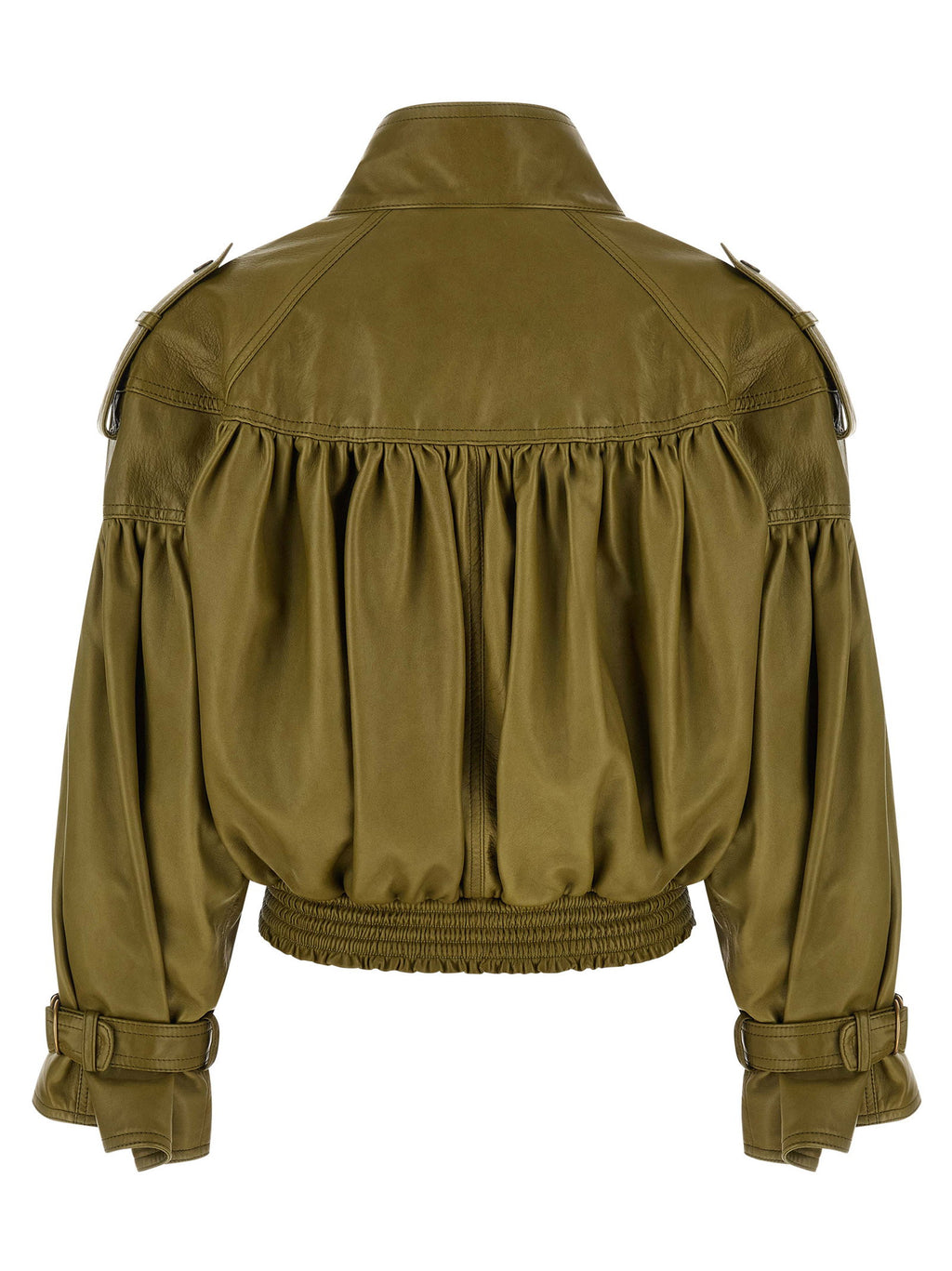 Chloé Smock Leather Jacket