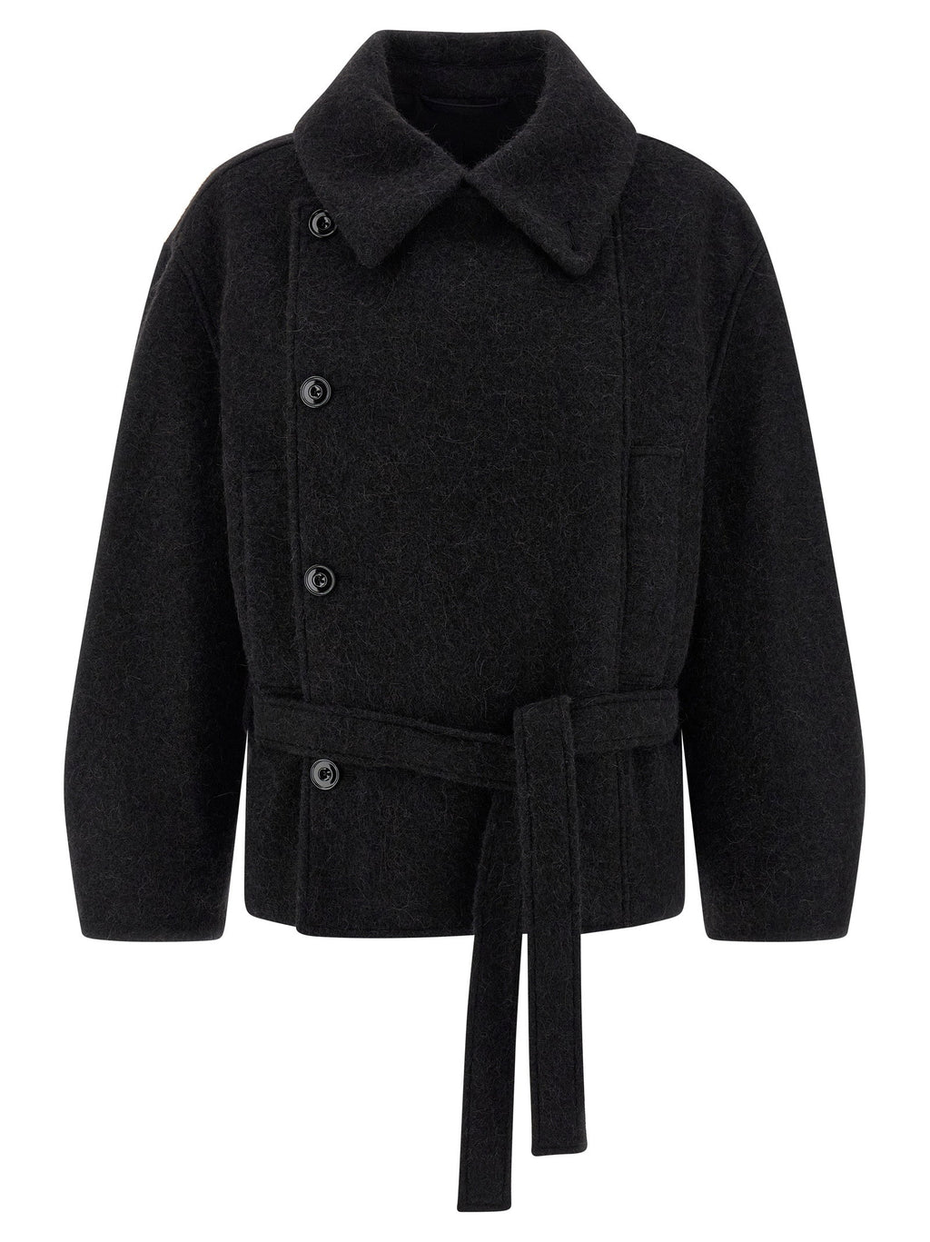 Lemaire Short Asymmetrical Bathrobe Coat