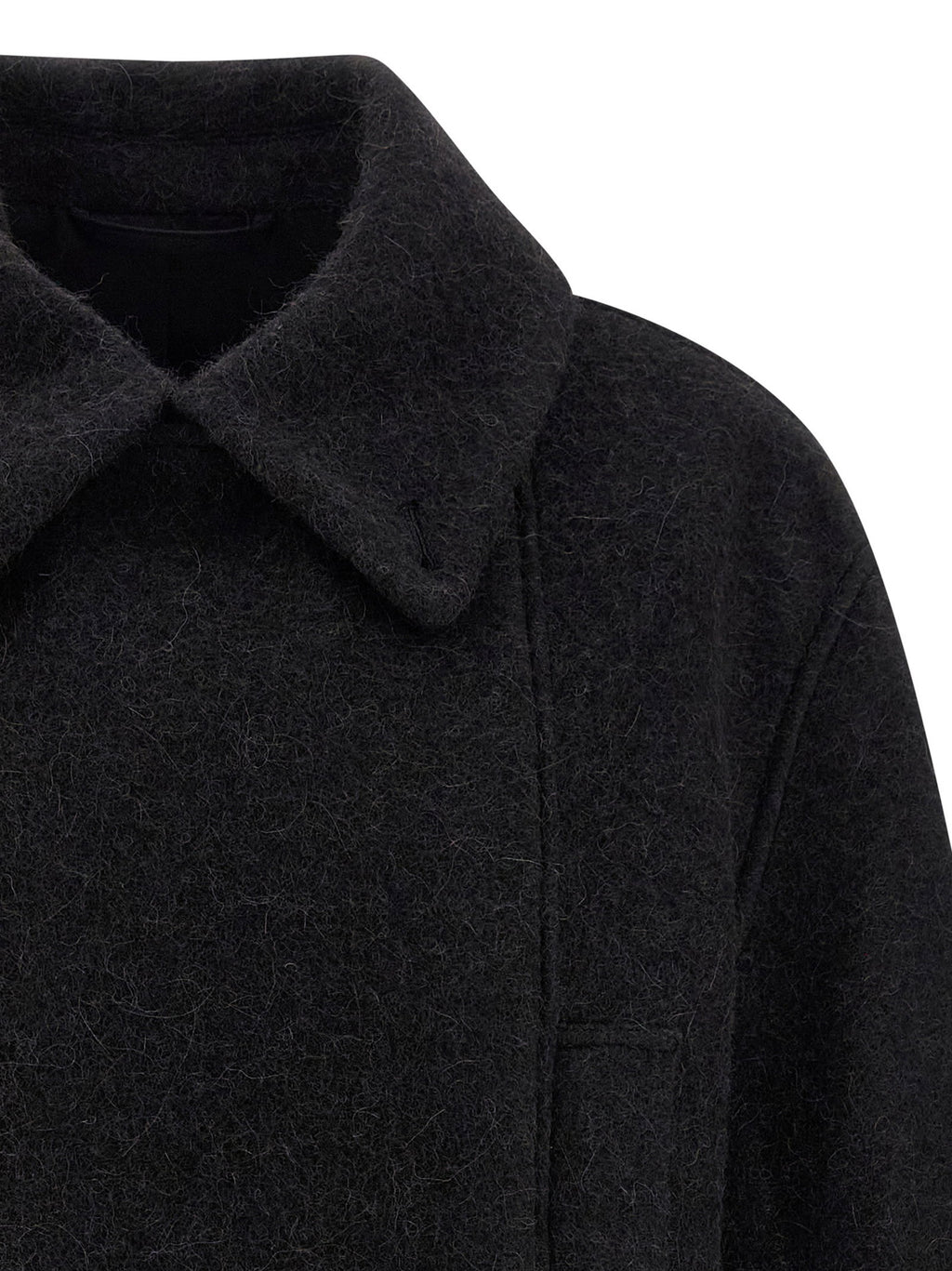 Lemaire Short Asymmetrical Bathrobe Coat